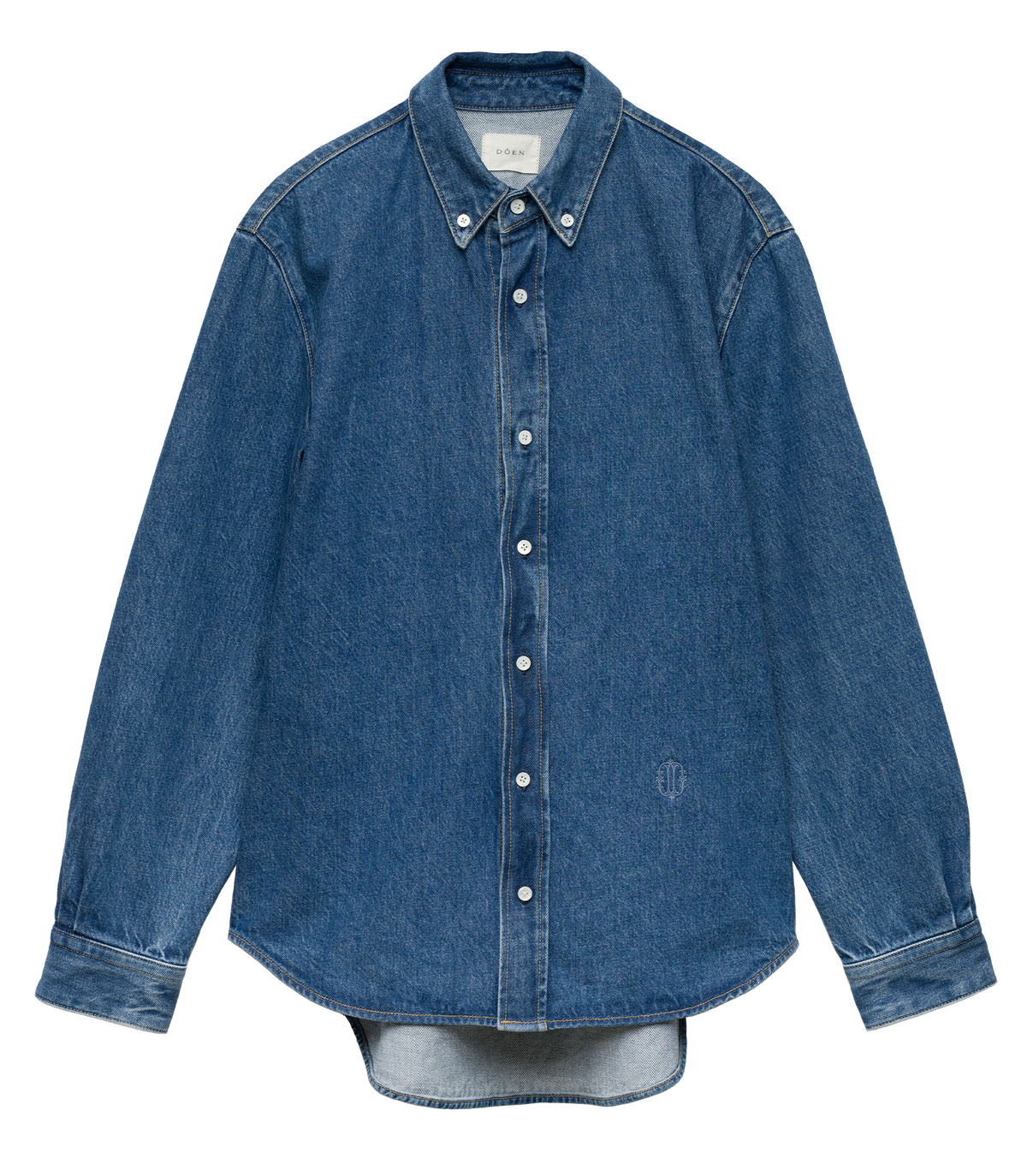 BACALL SHIRT -- ROUSSILLON MID WASH