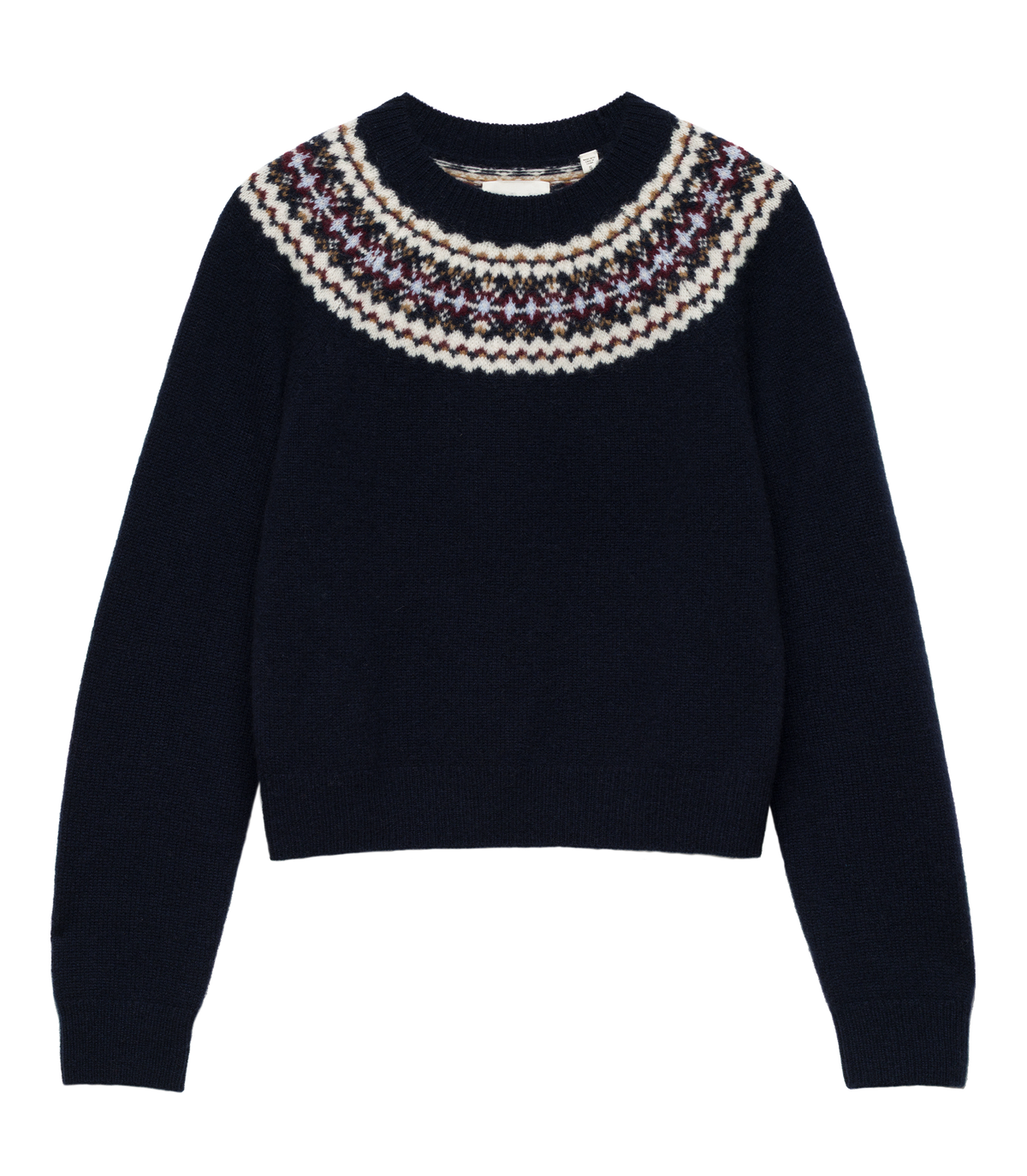 BONIFACE CASHMERE SWEATER -- NAVY