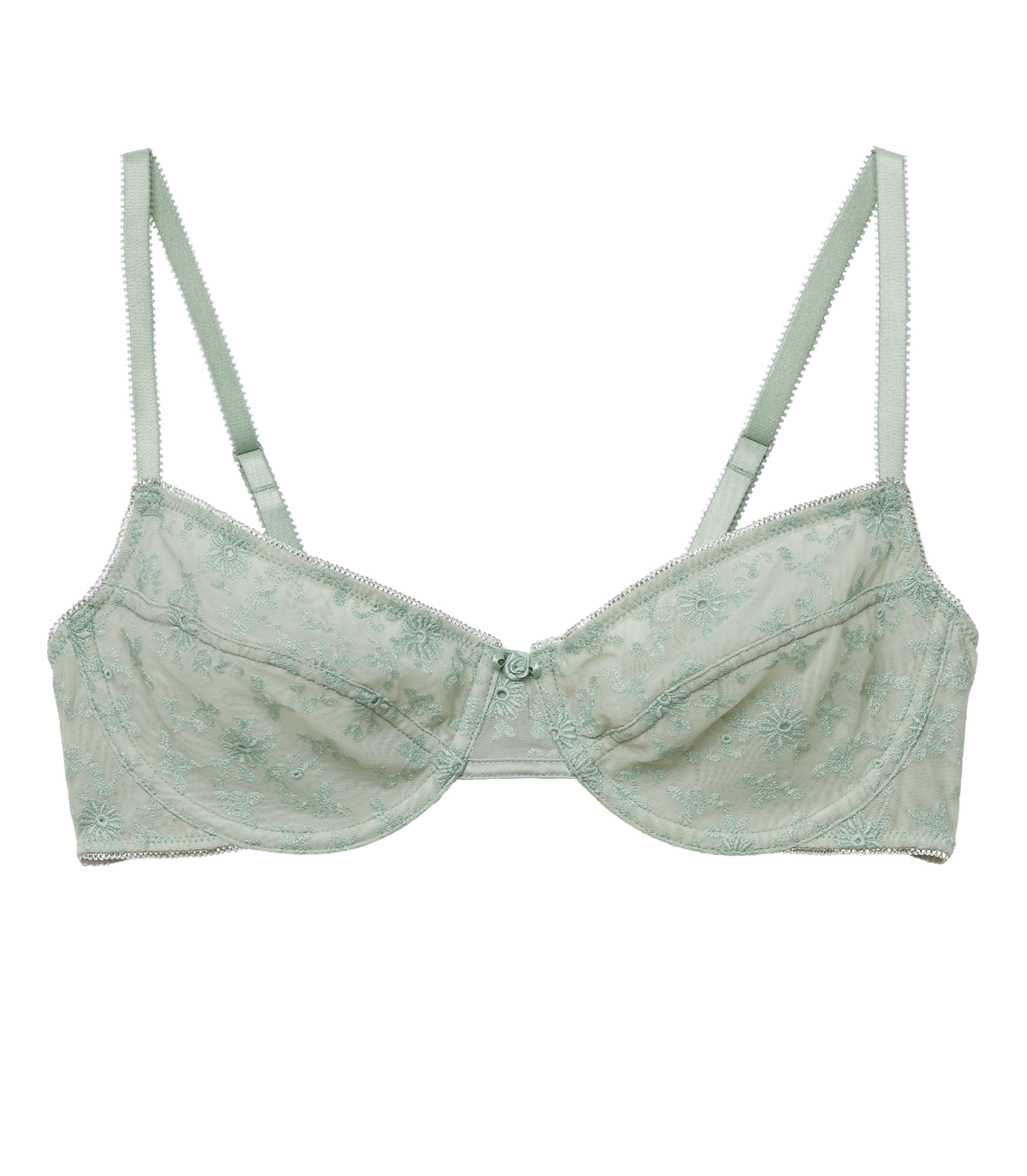IDALIA BRA -- CELADON CLOVER BLOSSOM
