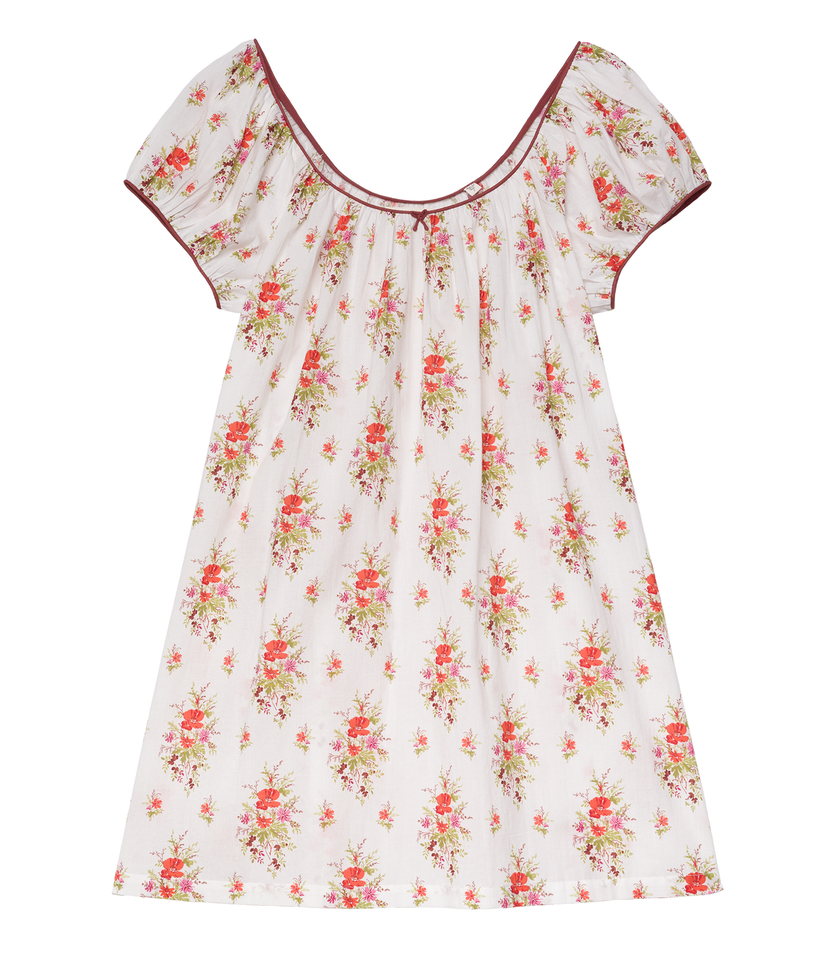 JULIA DRESS -- ROSE PETIT BOUQUET DE CHAMONIX