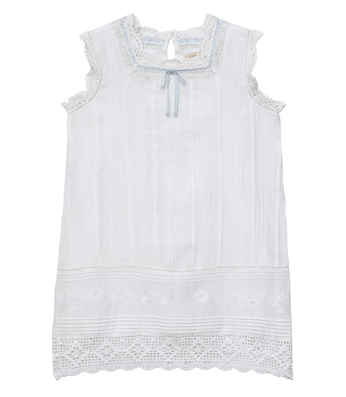 LITTLE HILDE DRESS -- SALT