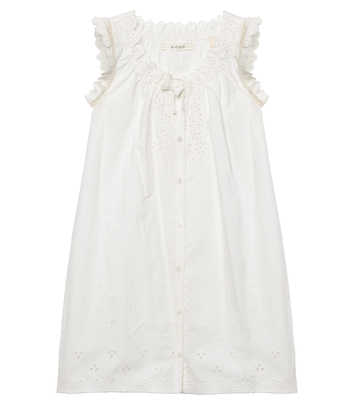 LITTLE NESSIE DRESS -- SALT