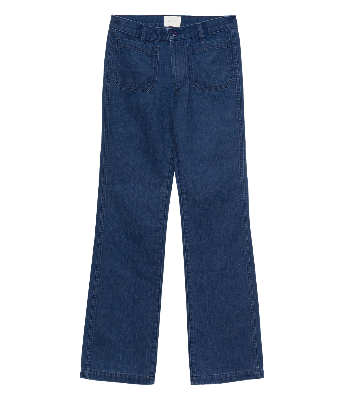 MARITIME MID RISE JEAN -- SIRENES WASH