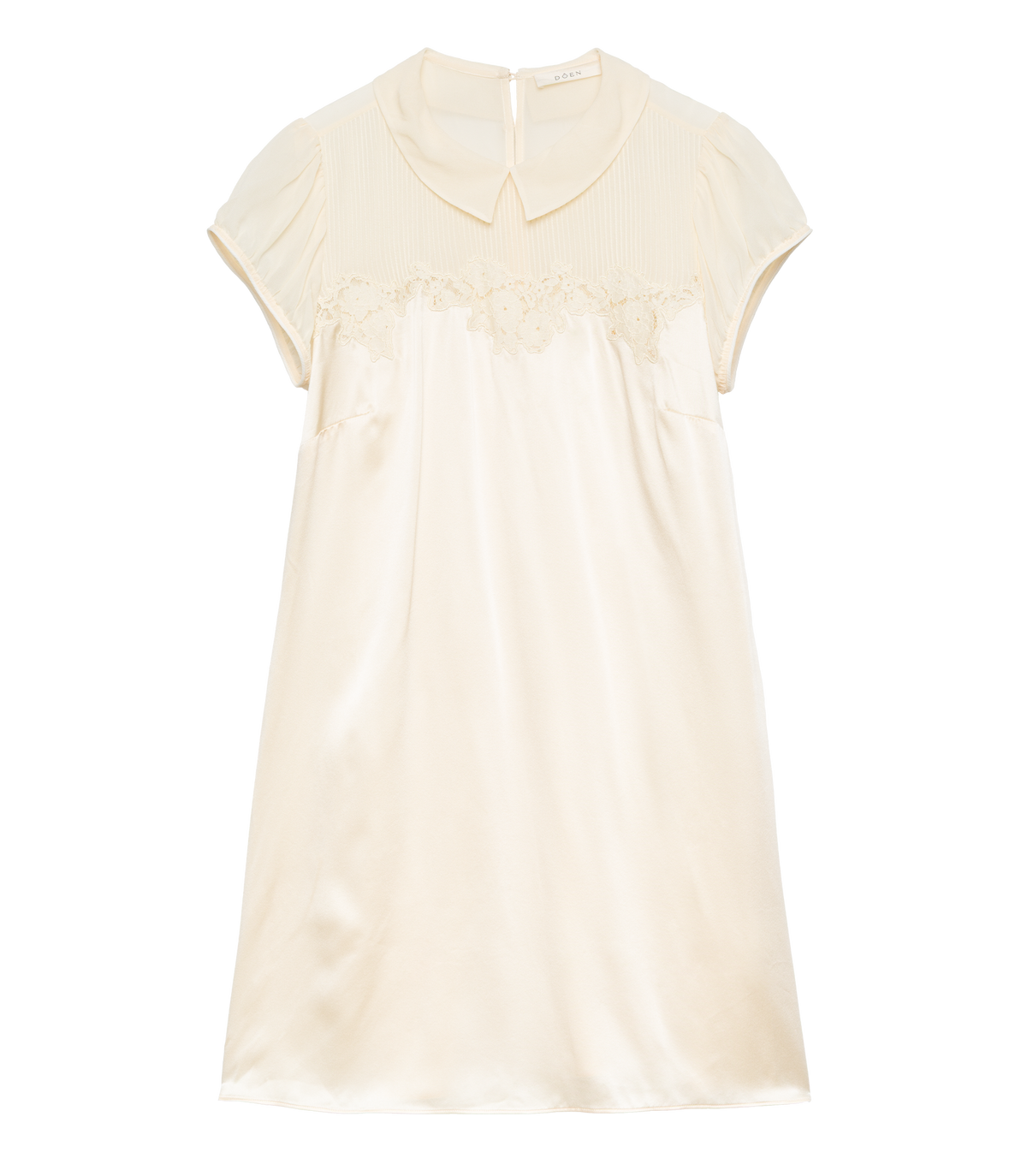 PERLE DRESS -- VANILLA