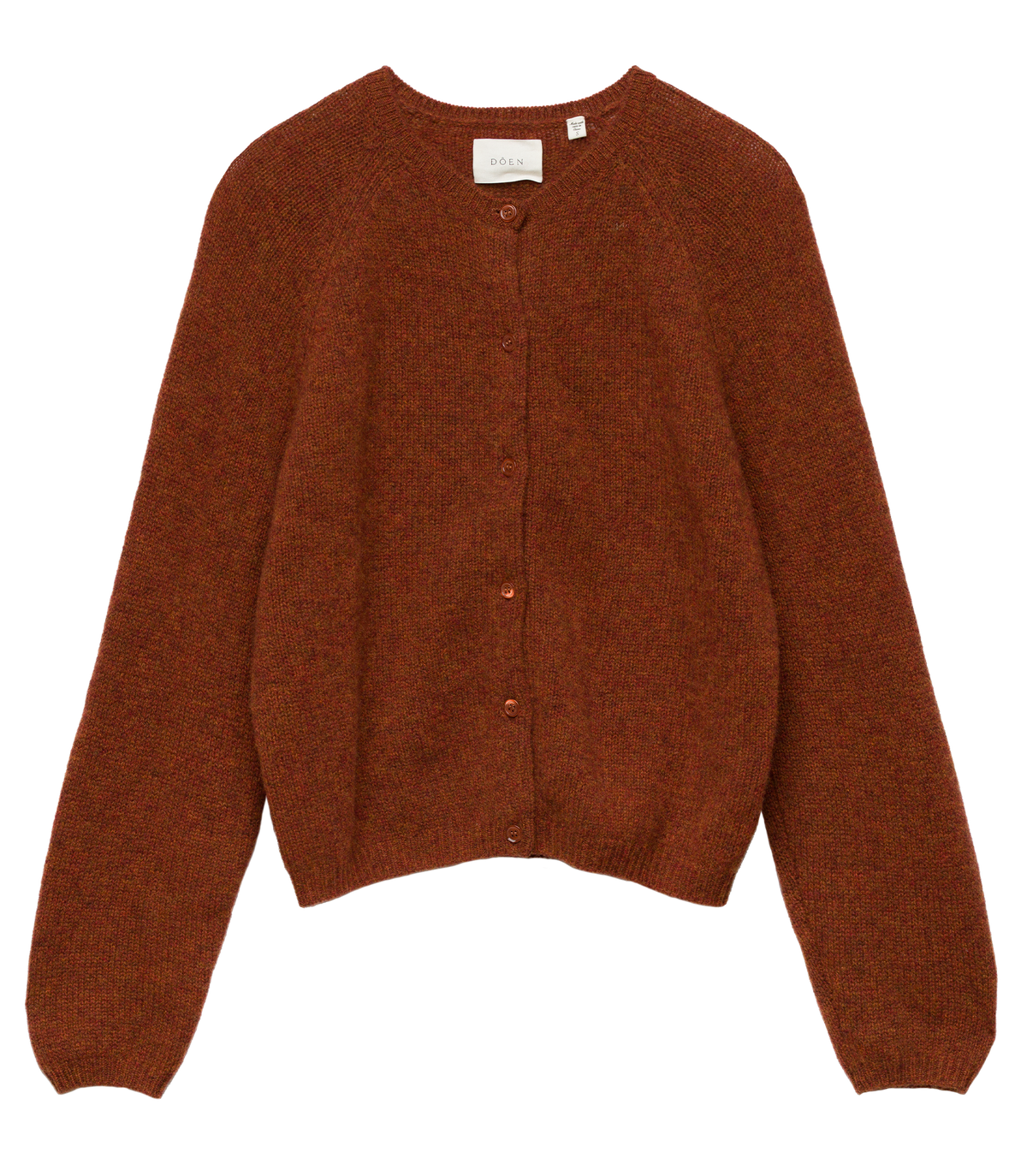 PEROLINE CASHMERE CARDIGAN -- EMBER