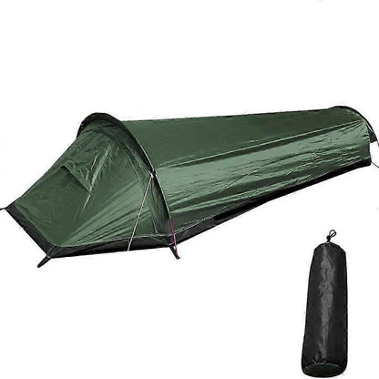 Ultralight 1-Person Backpacking Tent – Compact Polyester Camping Tent with Carry Bag