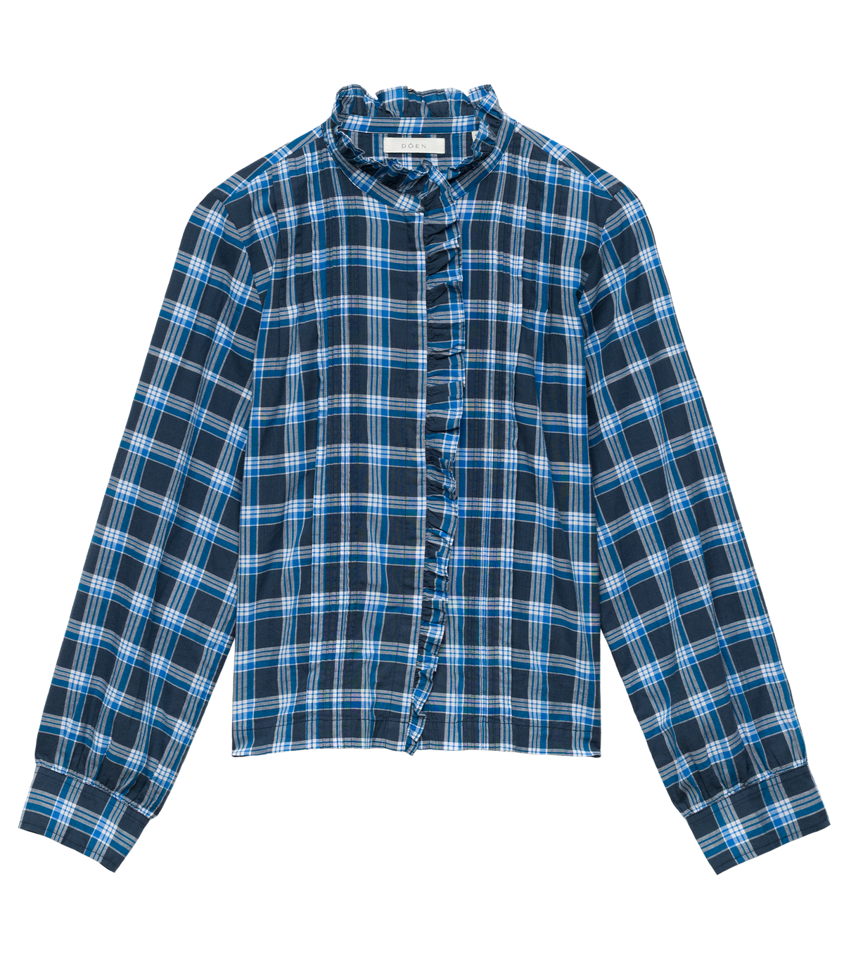 BARRETT TOP -- VALMONT PLAID