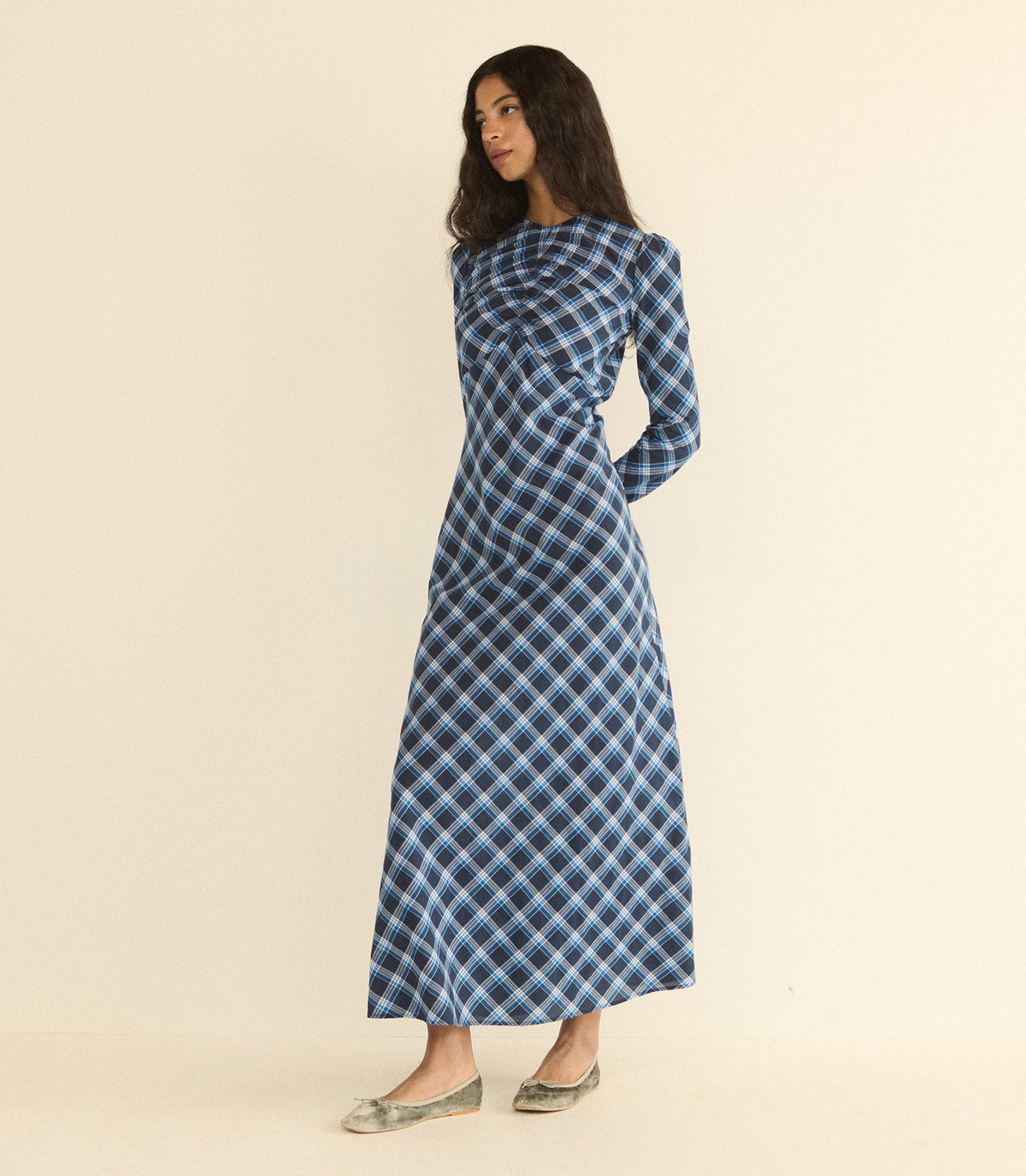 BEGONIA DRESS -- VALMONT PLAID
