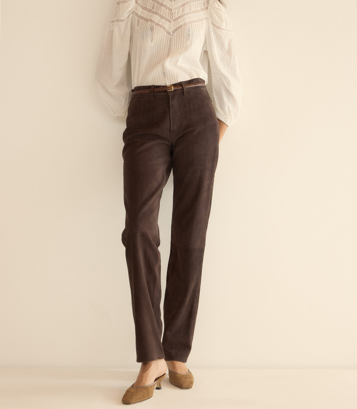 CHEVALIER PANT -- DEEP CHOCOLATE