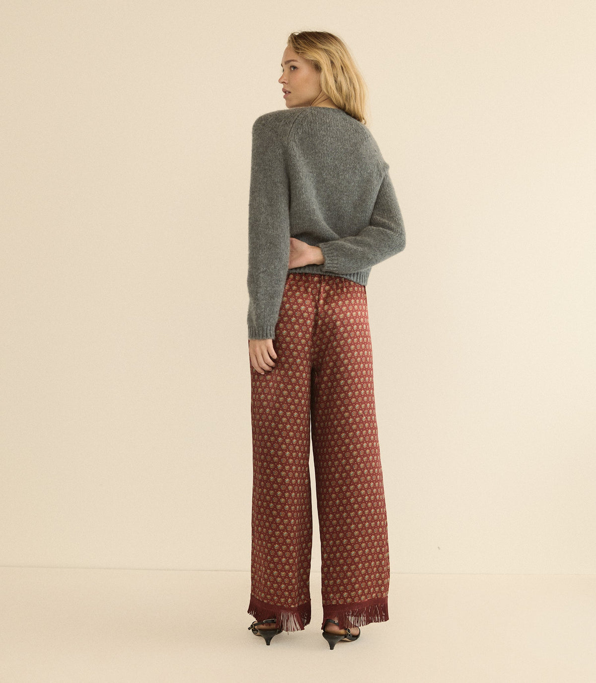 DARCY CARDIGAN -- CHARCOAL MELANGE