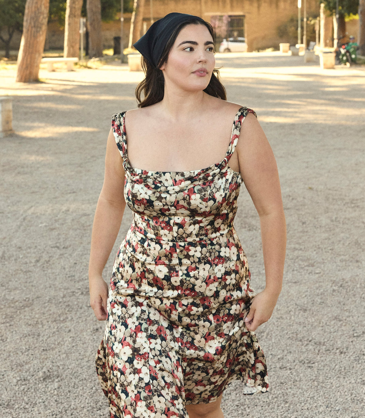 DONIELLE DRESS -- WILDFLOWER BRAMBLE