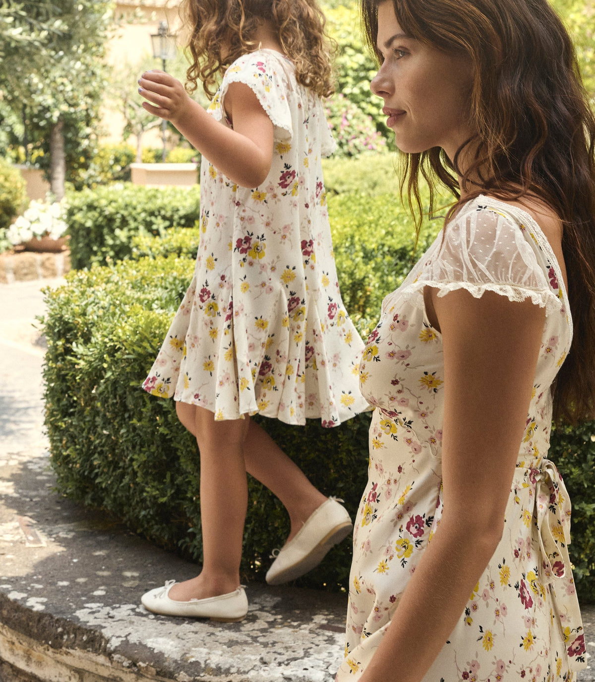 DUET DRESS -- SWEETBRIAR FLORAL