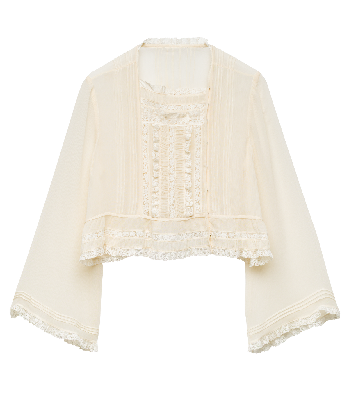 ELODINE TOP -- SEA SALT