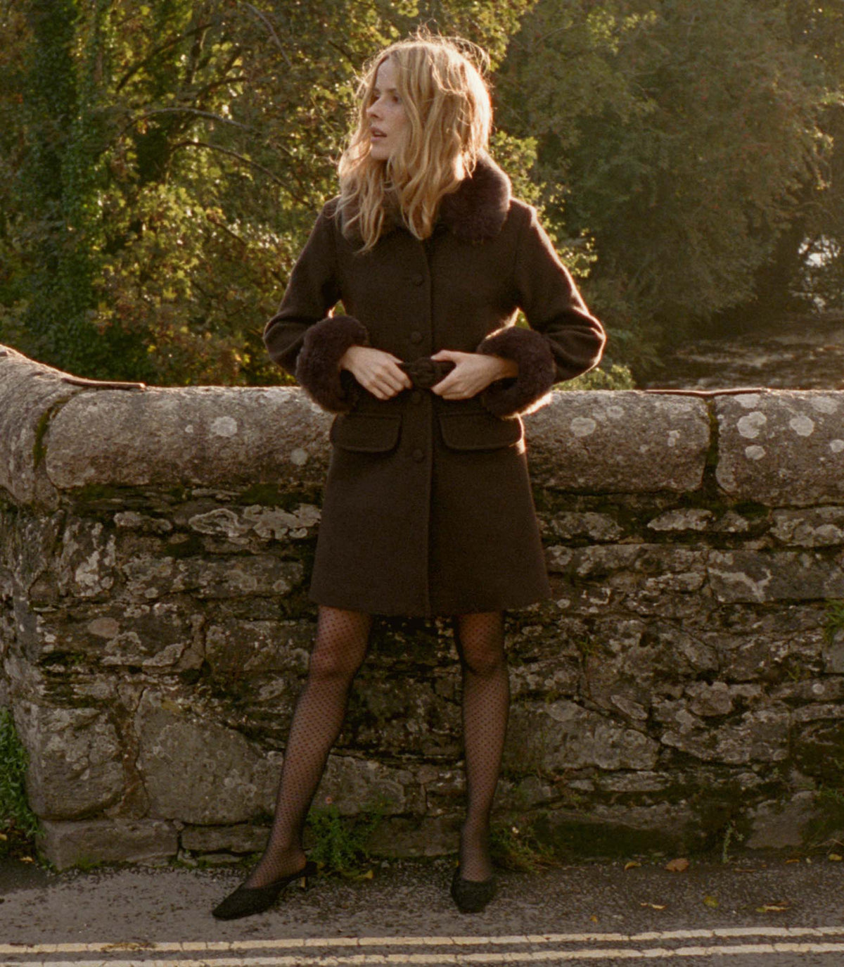 FARROW COAT -- CHOCOLATE