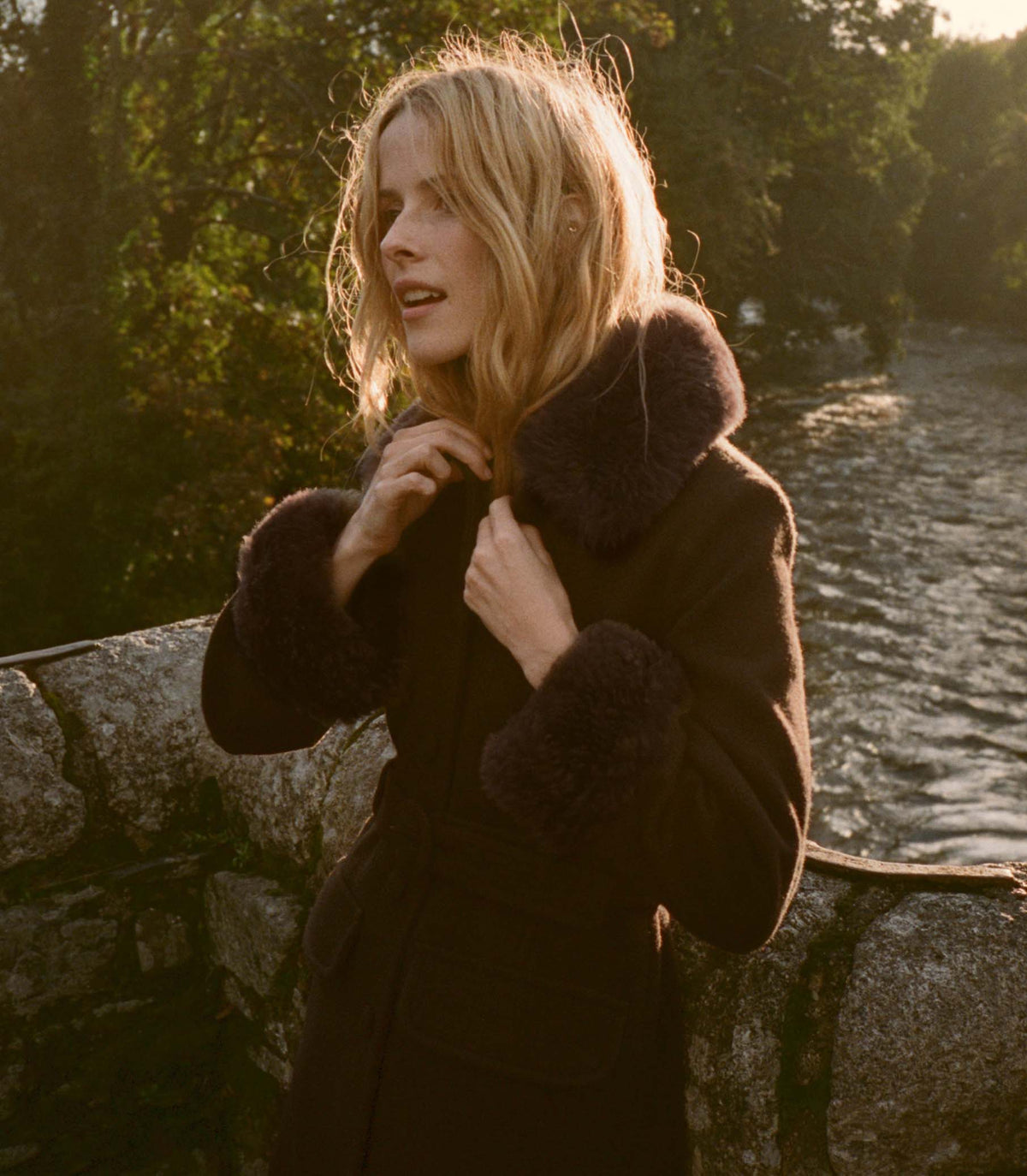 FARROW COAT -- CHOCOLATE