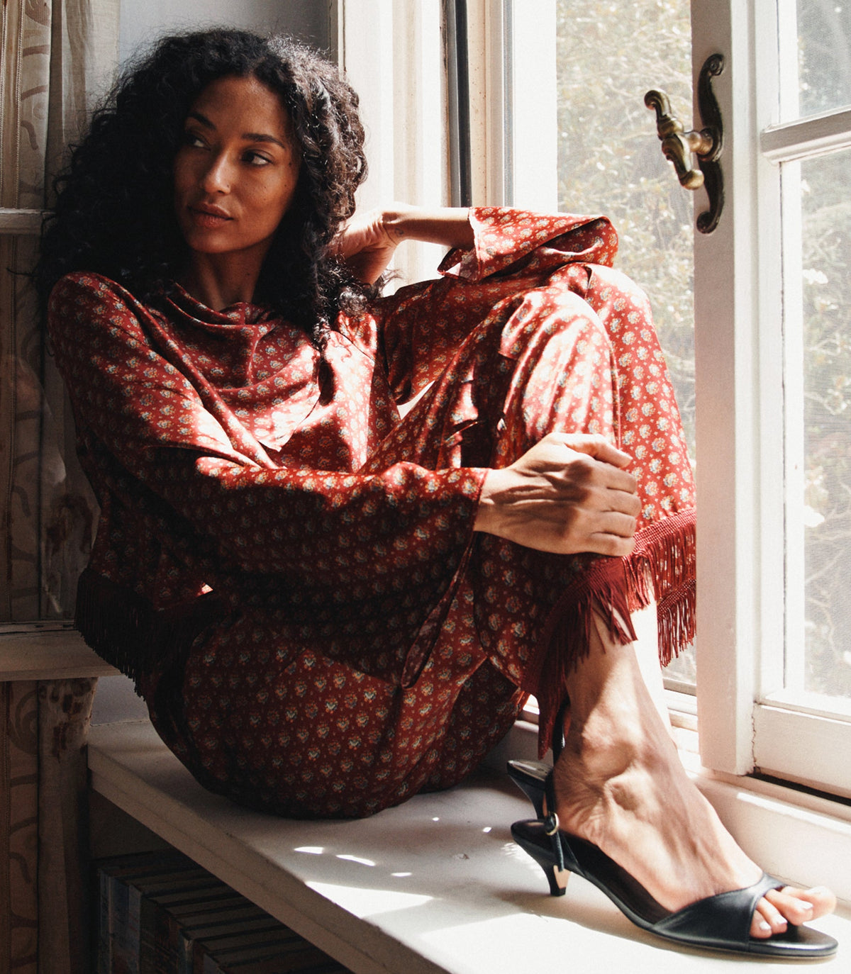 FAUSTELLA TOP -- SAN SEBASTIAN FOULARD