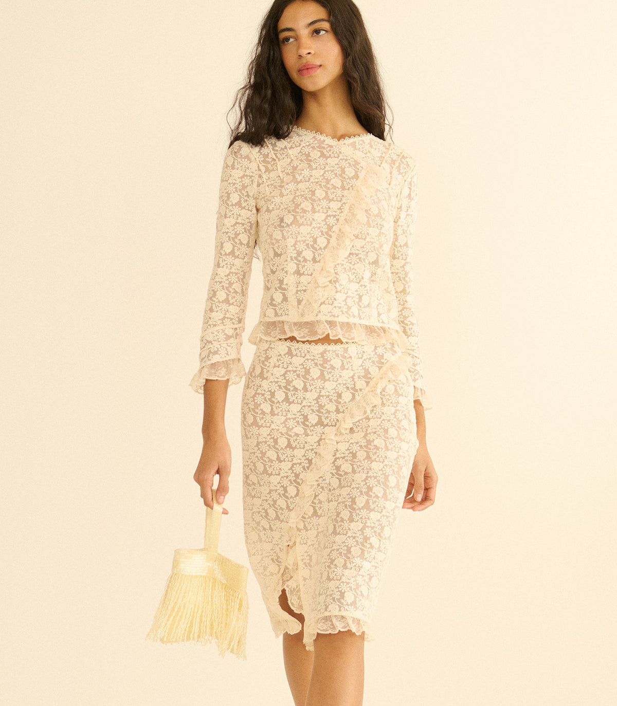 FAYETTE TOP -- SOFT CAMELLIA