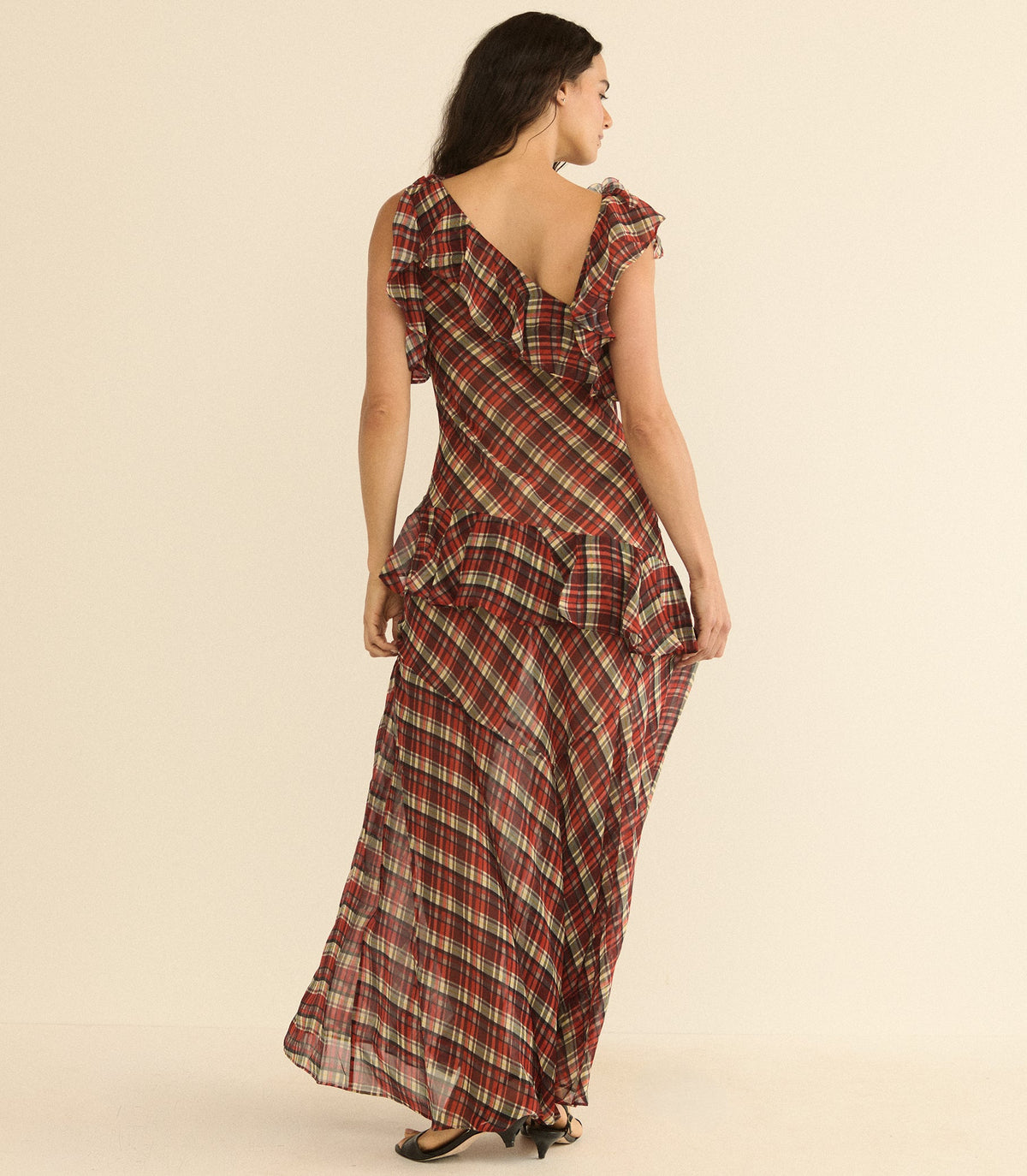 FERNANDA DRESS -- ROSEMERE PLAID