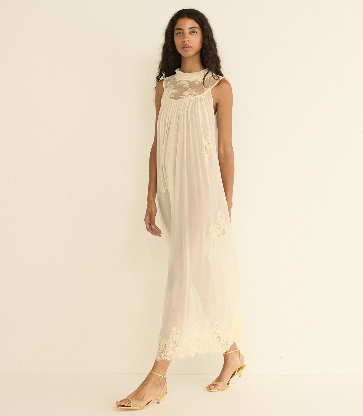 FLORENTE DRESS -- SEA SALT