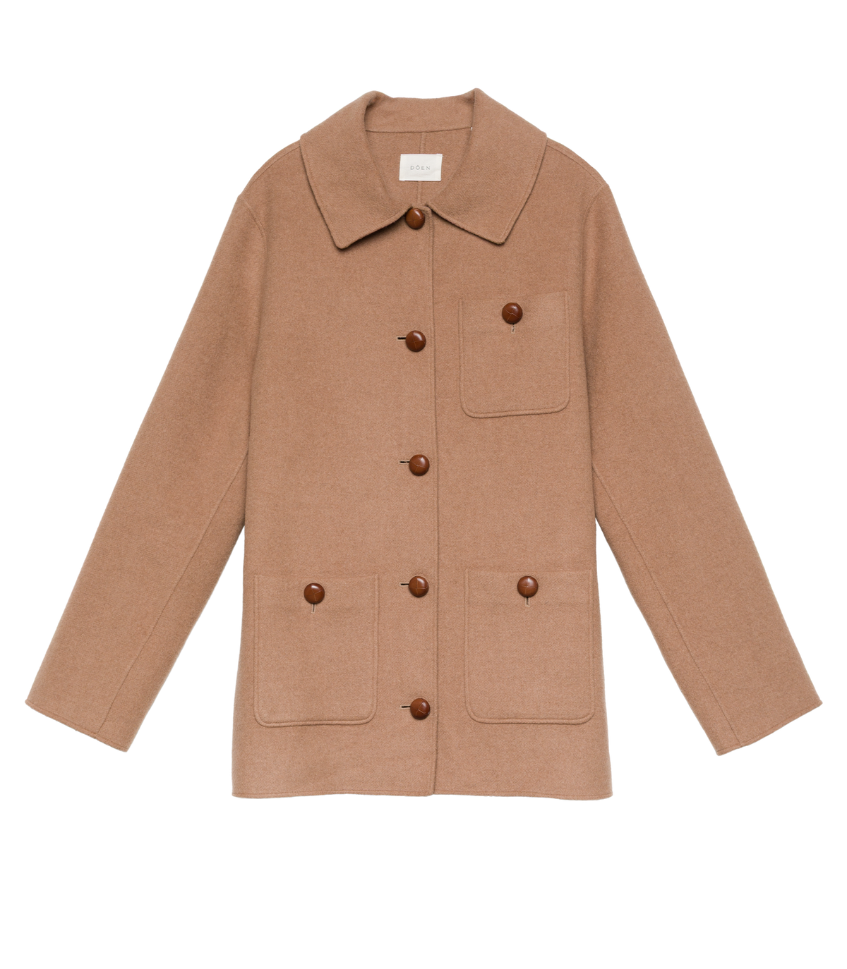 GERMAIN COAT -- LIGHT KHAKI