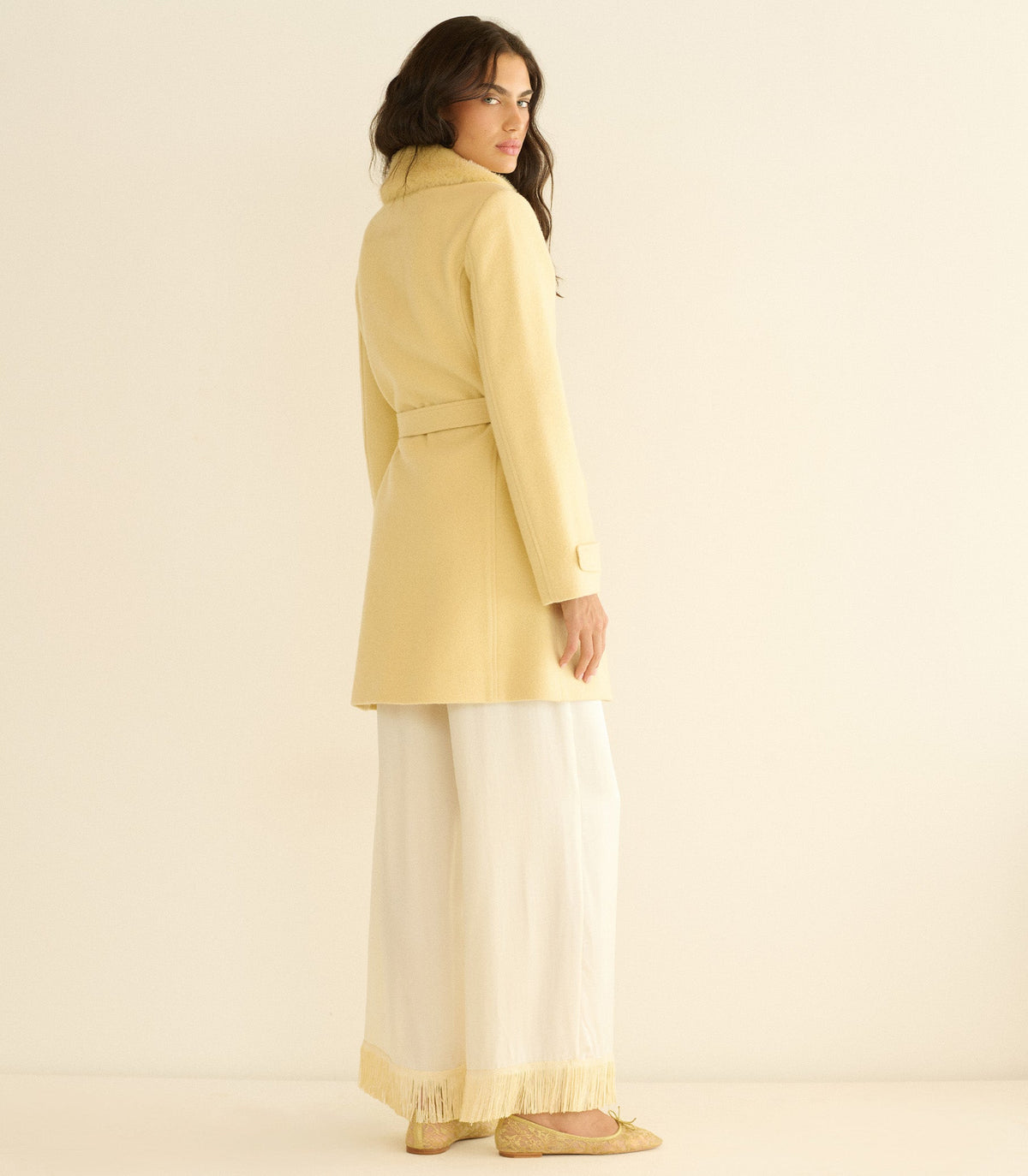 GREENWICH COAT -- CITRONE