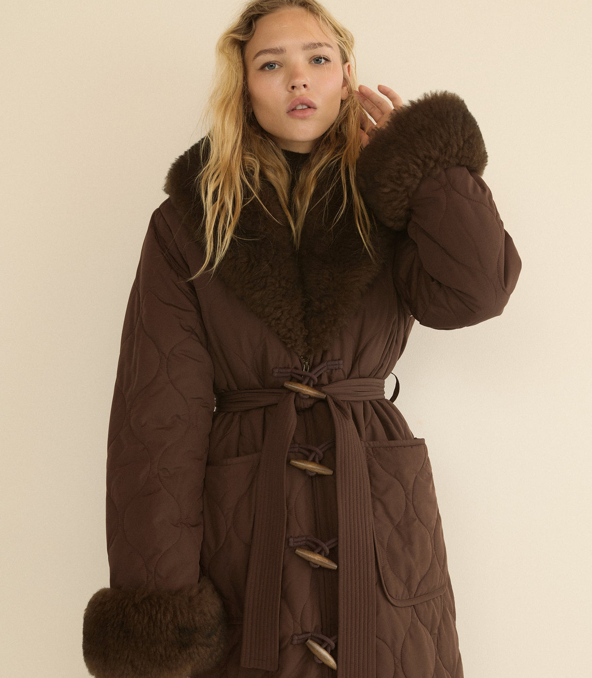HEMLOCK COAT -- CHOCOLATE BROWN