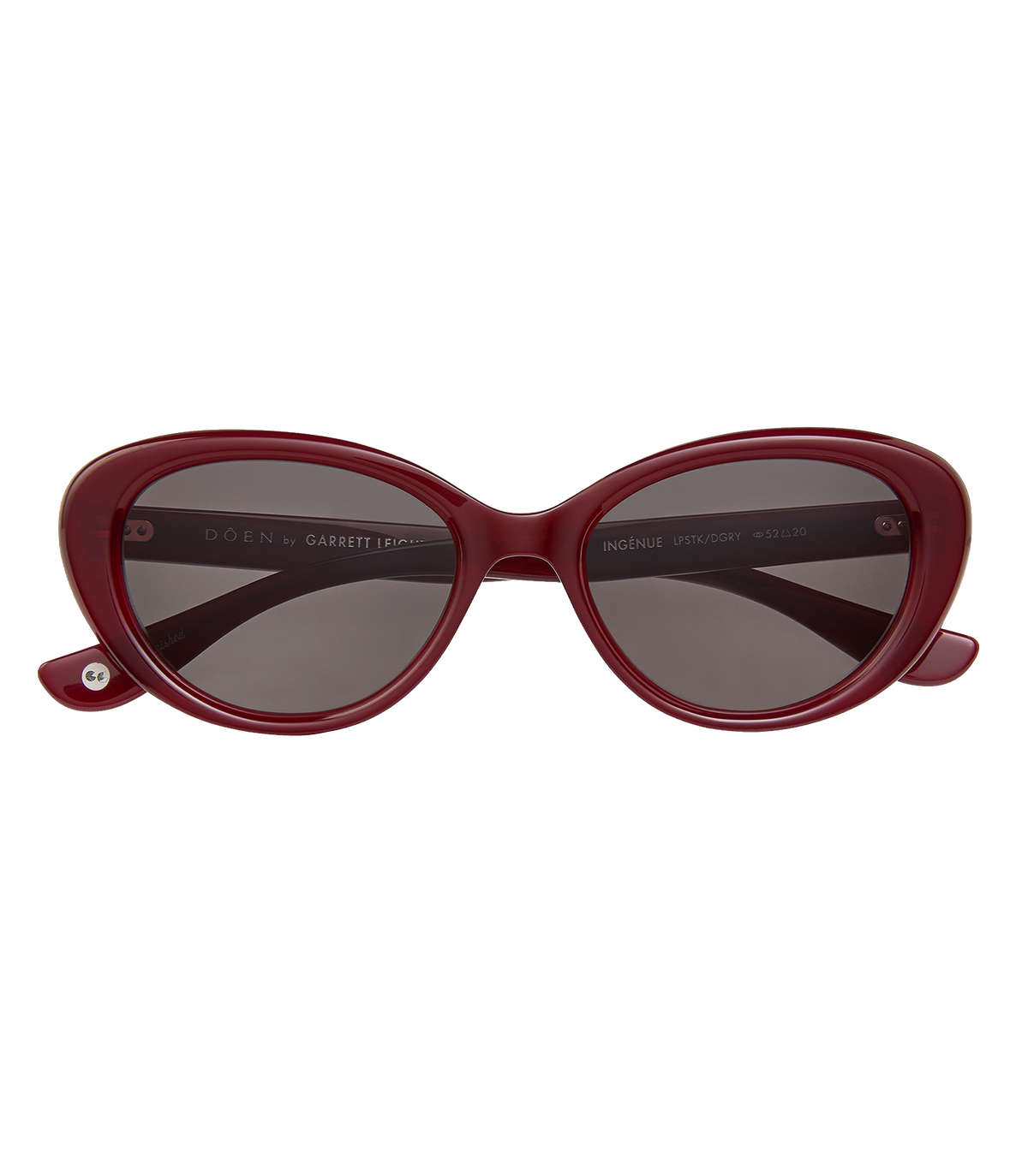 DÔEN BY GARRETT LEIGHT INGÉNUE SUNGLASSES -- LIPSTICK