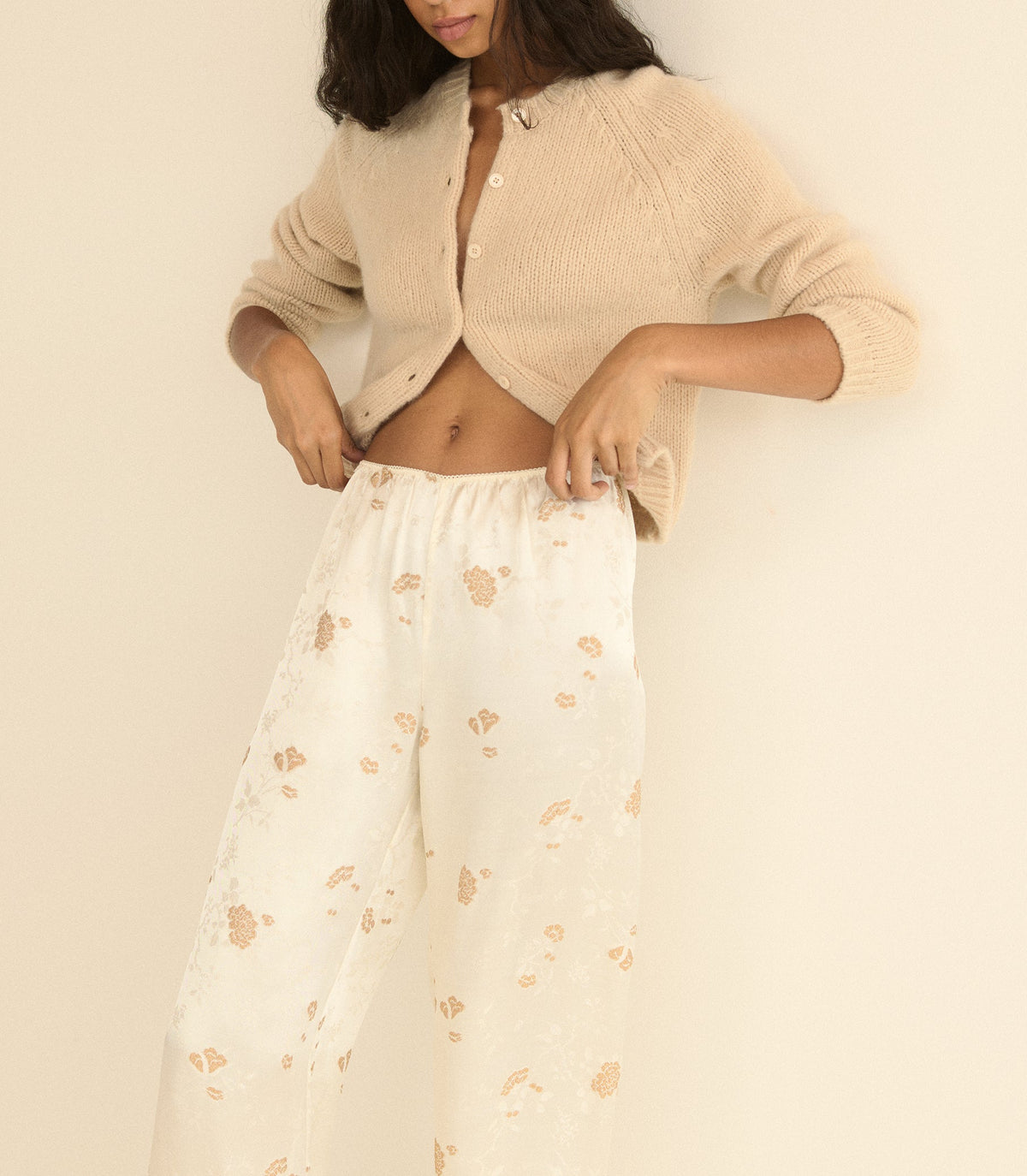 LAVONA PANT -- FRESCO TAPPEZZERIA JACQUARD