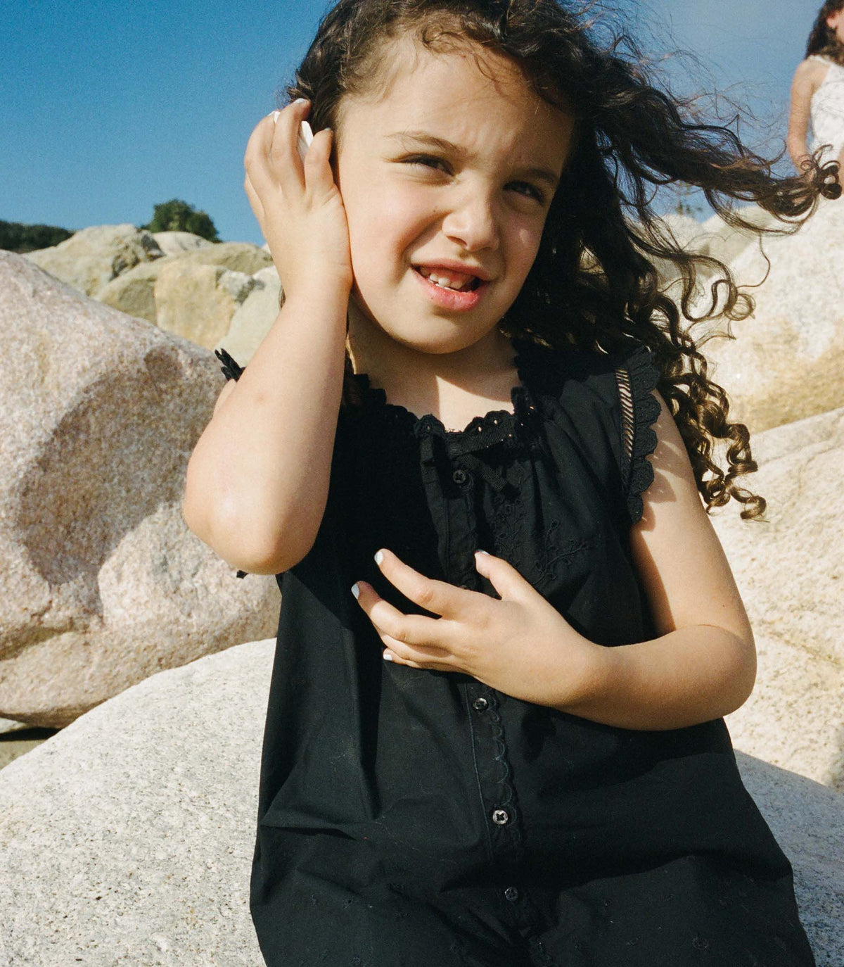 LITTLE NESSIE DRESS -- BLACK