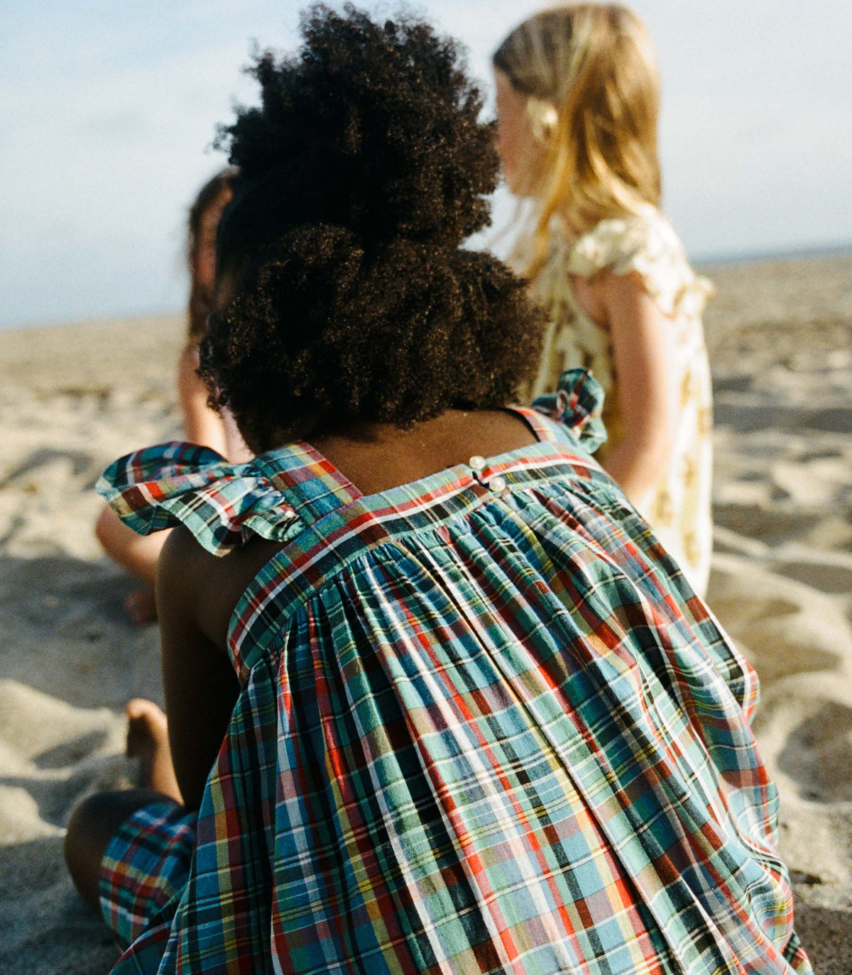 LITTLE NISHA DRESS -- ALDERBROOK PLAID