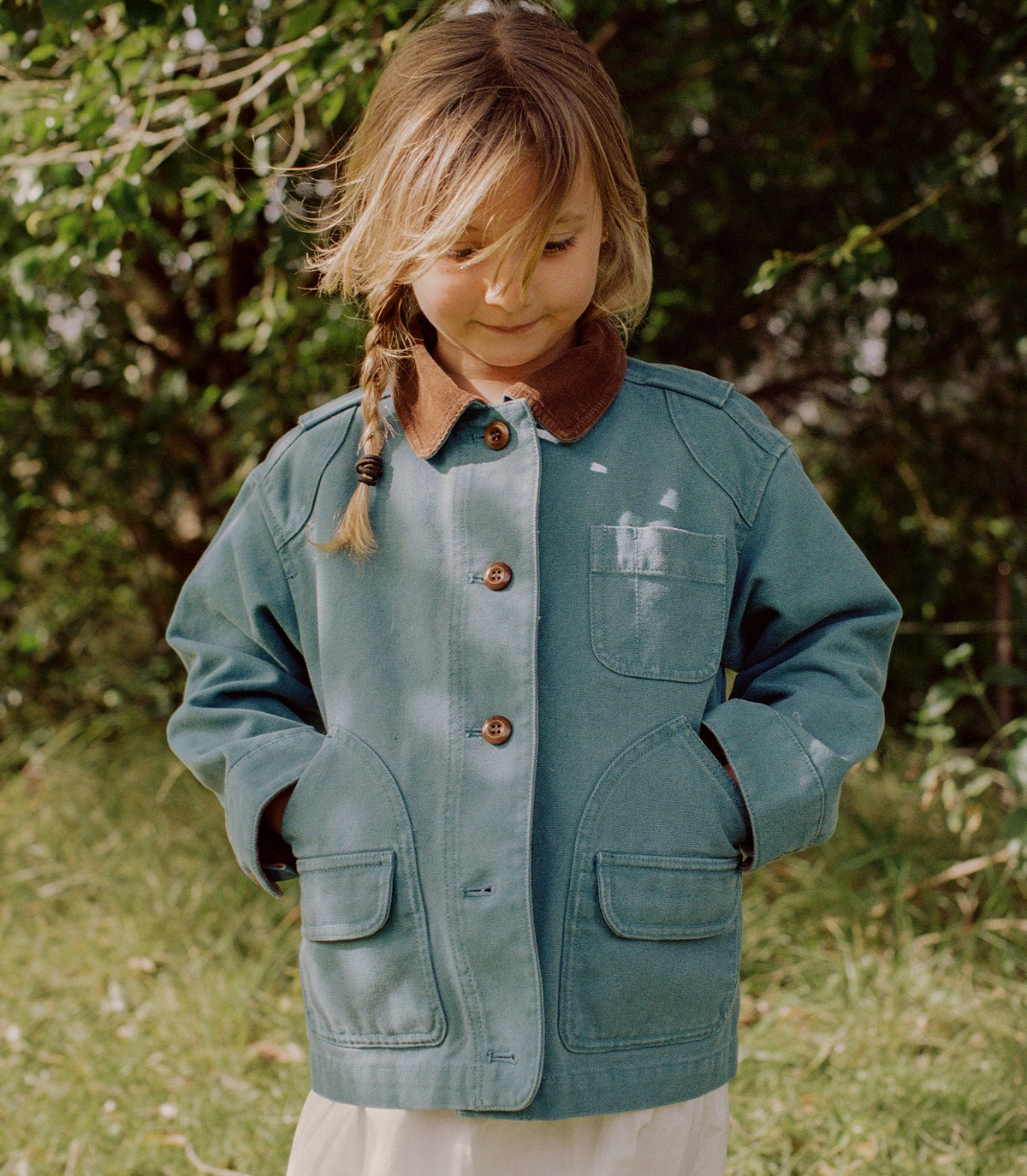 LITTLE PASCUAL JACKET -- CASPIAN BLUE