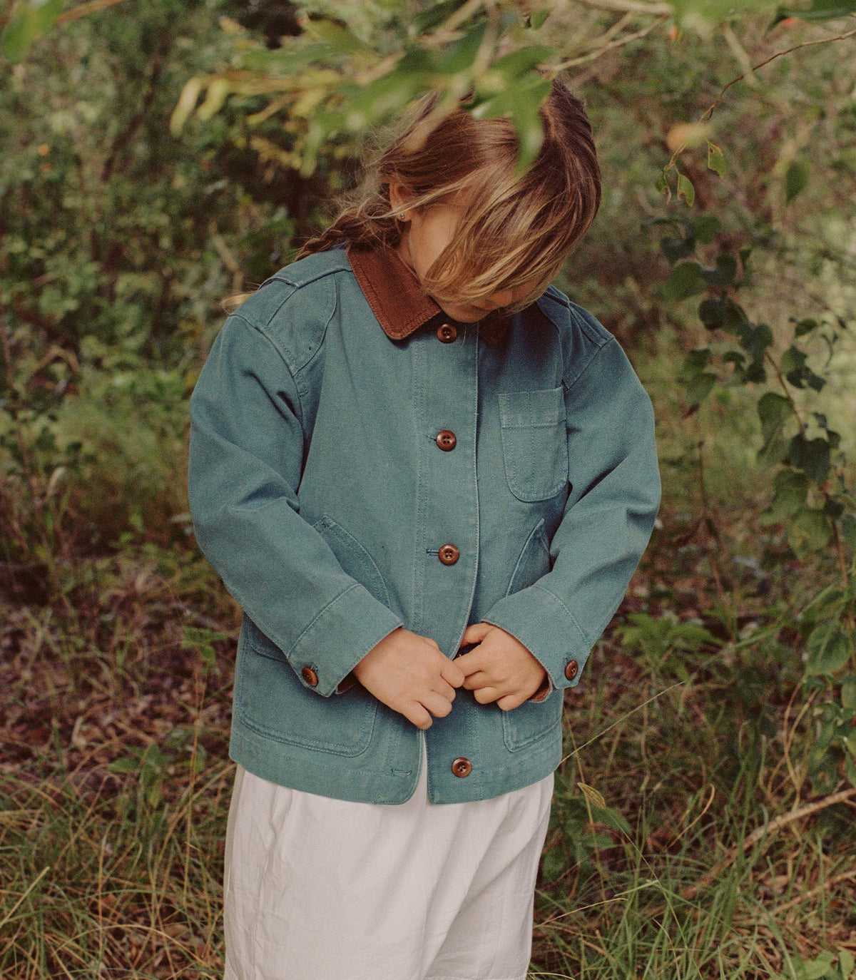 LITTLE PASCUAL JACKET -- CASPIAN BLUE