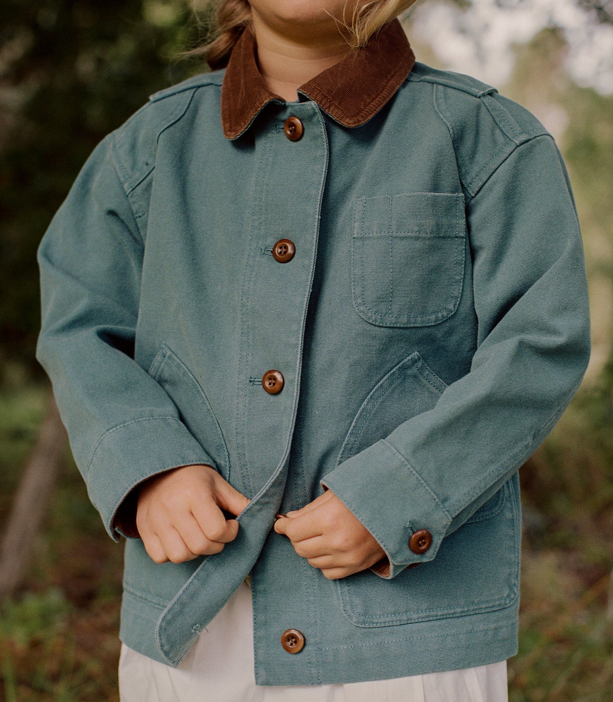 LITTLE PASCUAL JACKET -- CASPIAN BLUE