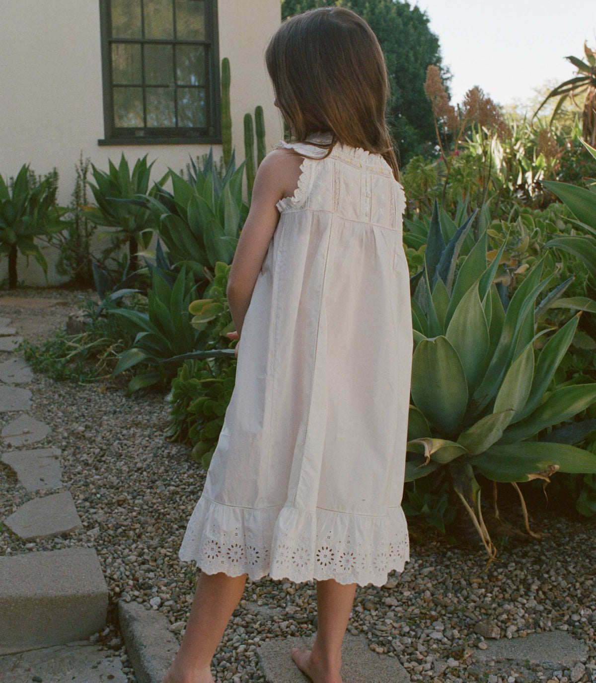 LITTLE PATIENCE DRESS -- SALT