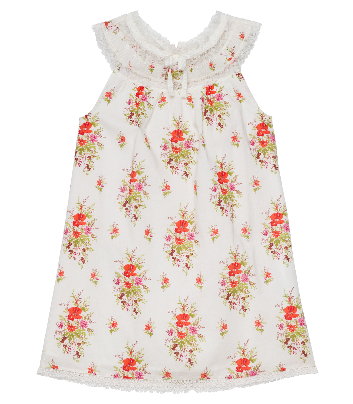 LITTLE DANSES DRESS -- ROSE PETIT BOUQUET DE CHAMONIX