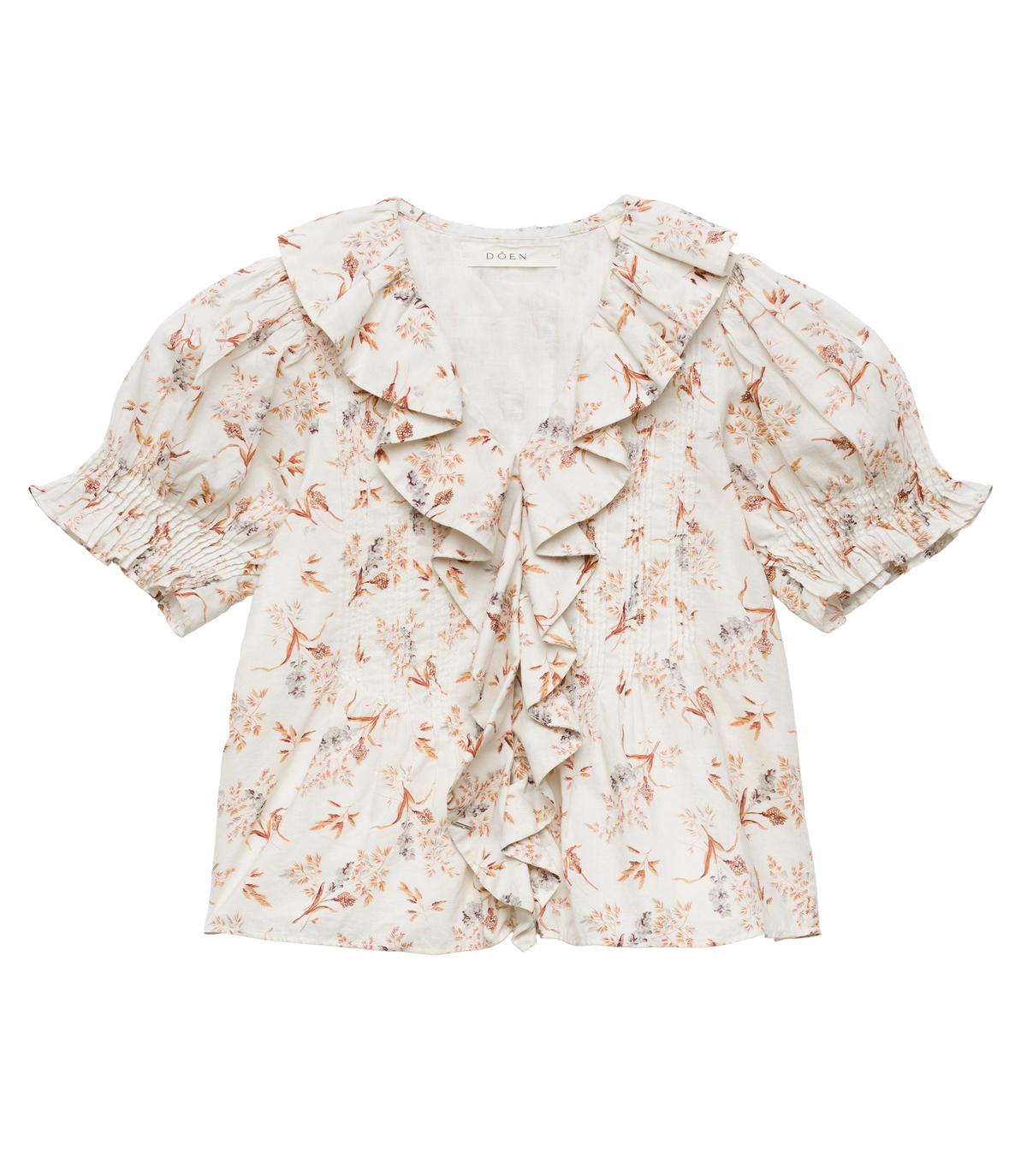 LITTLE HENRI TOP -- CRÈME WINDSWEPT MEADOW