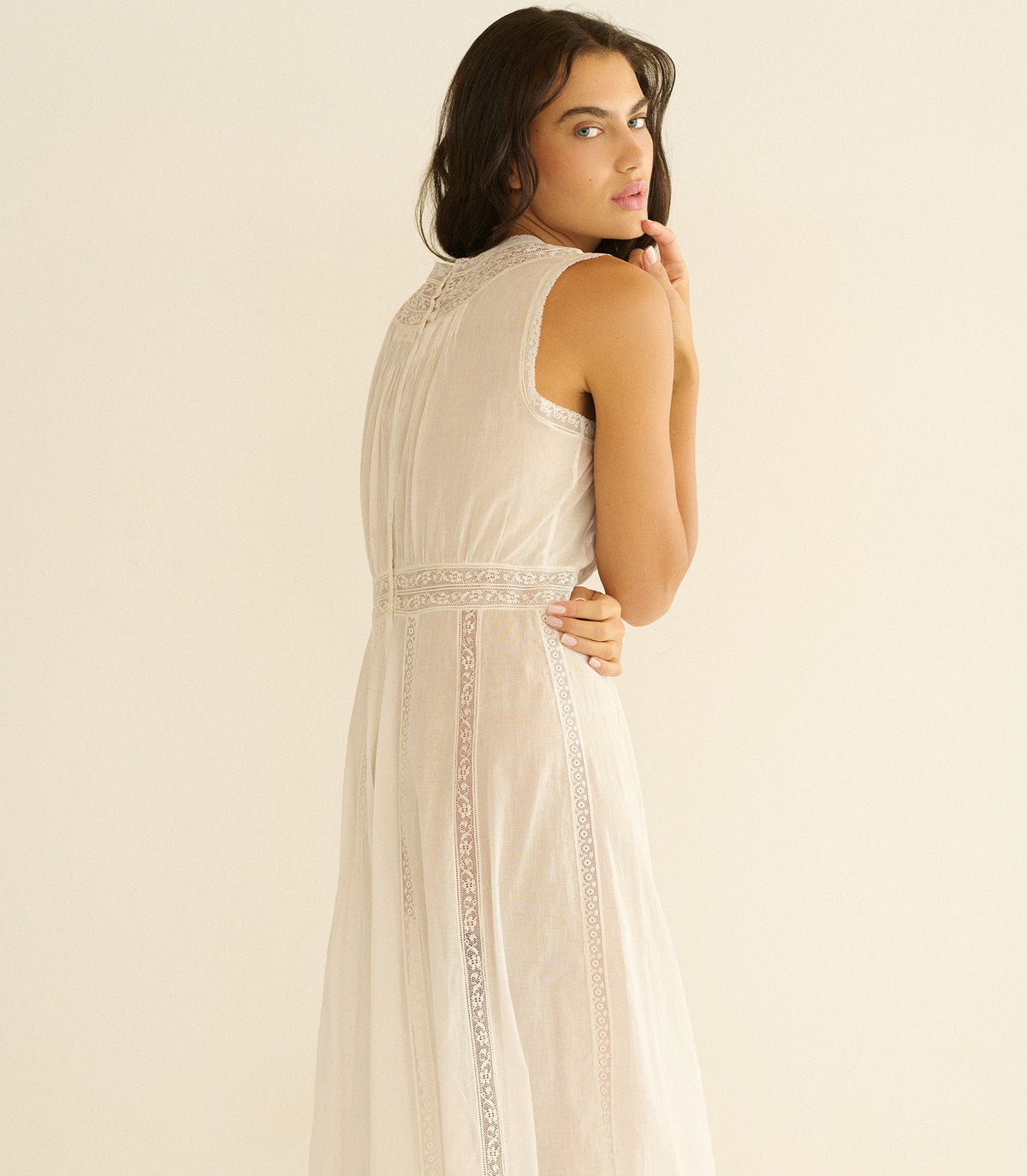 LIVIANA DRESS -- SALT