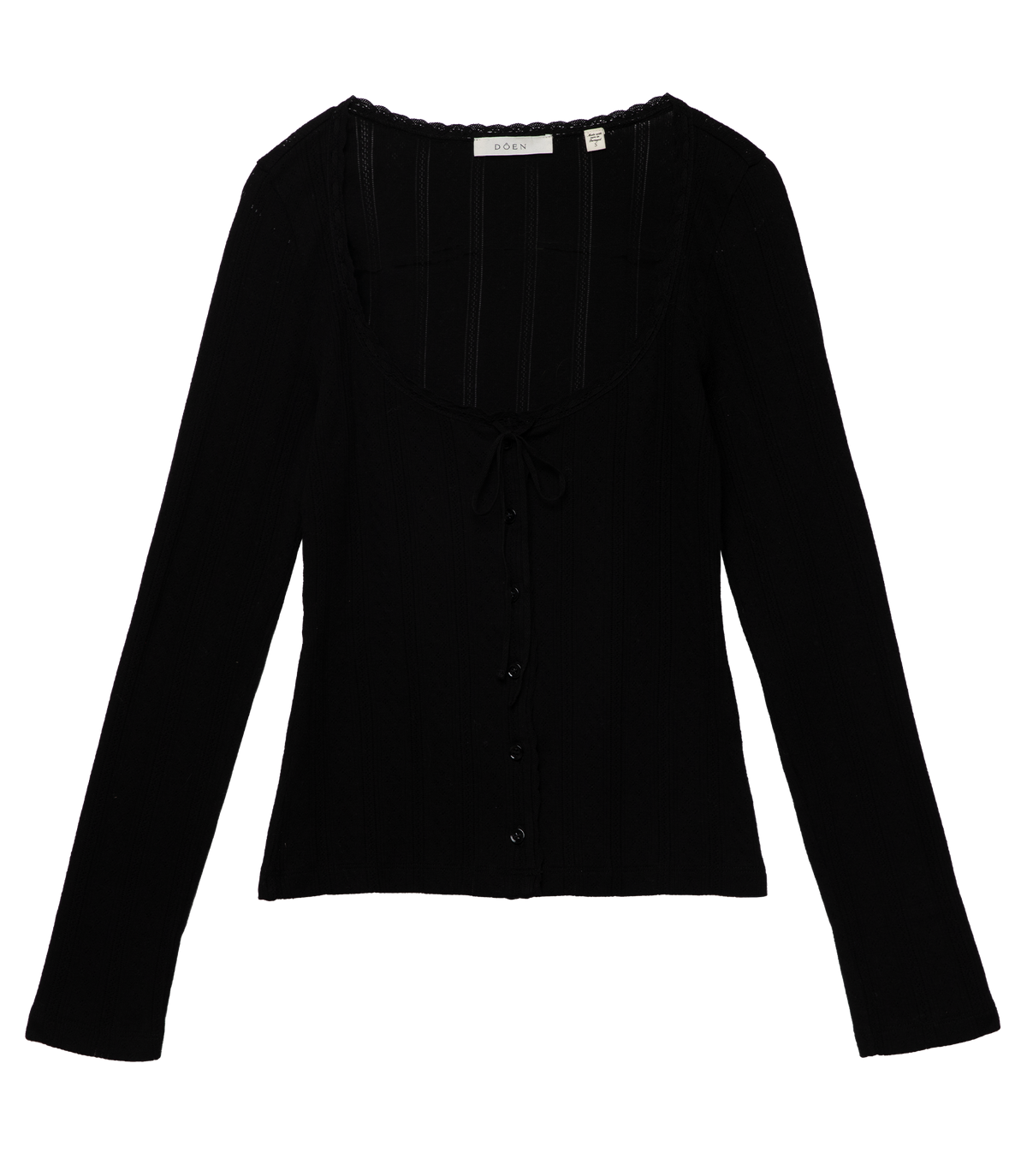 LORI TEE -- BLACK