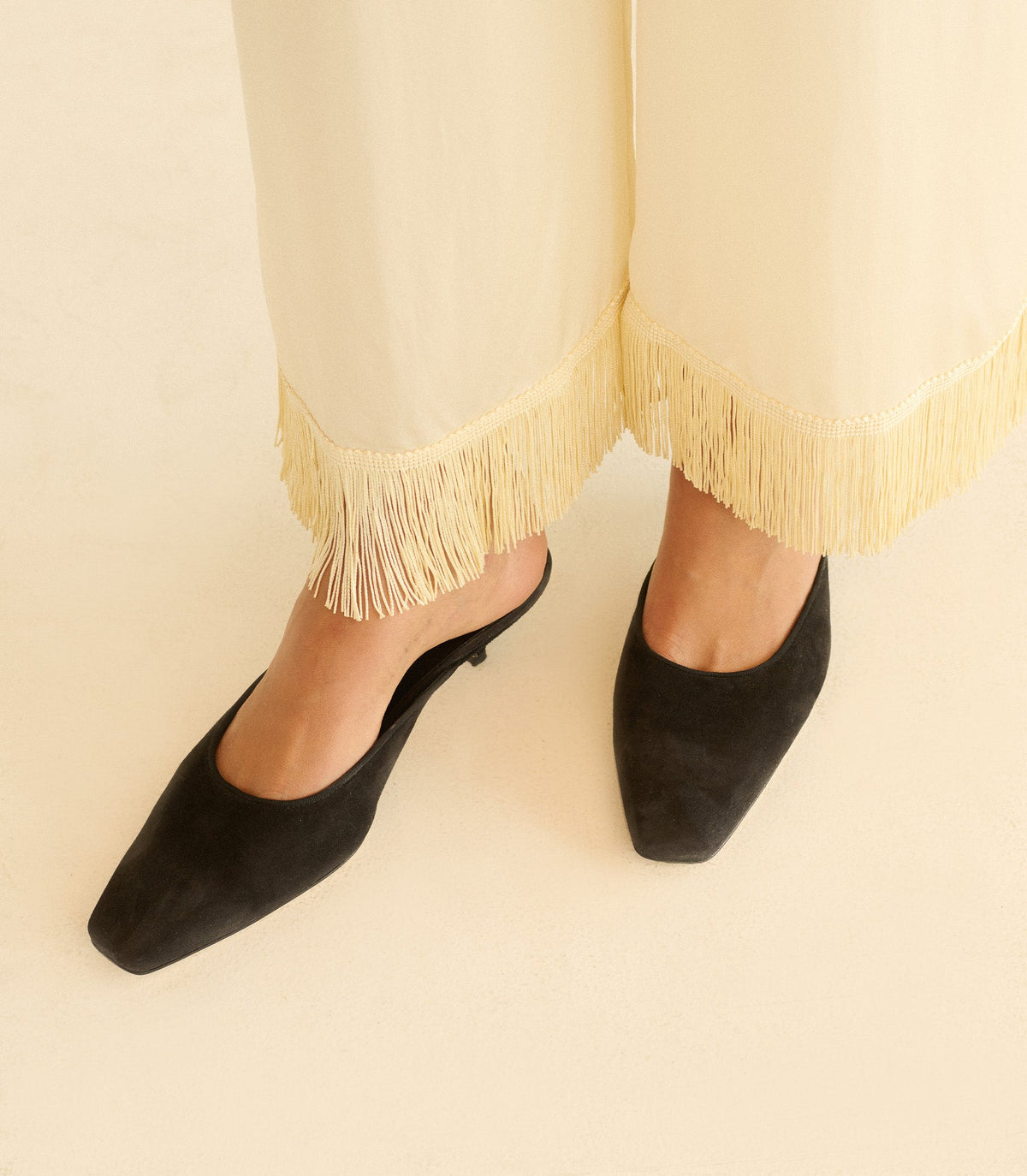 MALIN MULE -- BLACK SUEDE