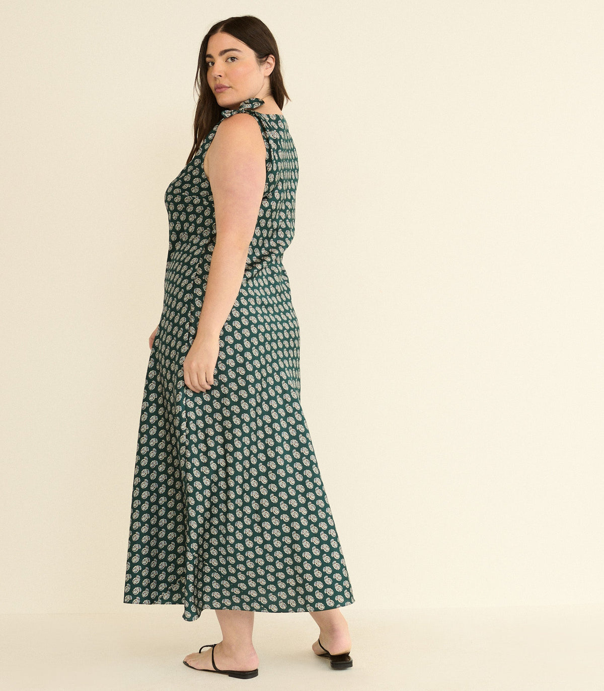 MARISELLE DRESS -- CHAUMONT PAISLEY
