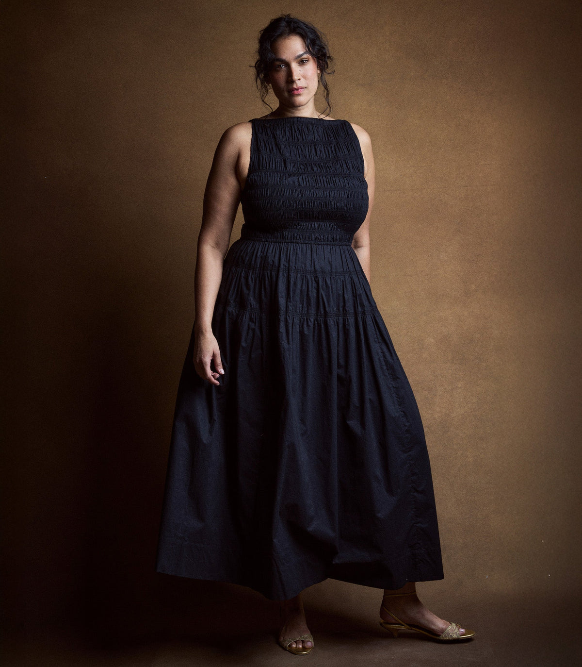 MELIE DRESS -- BLACK