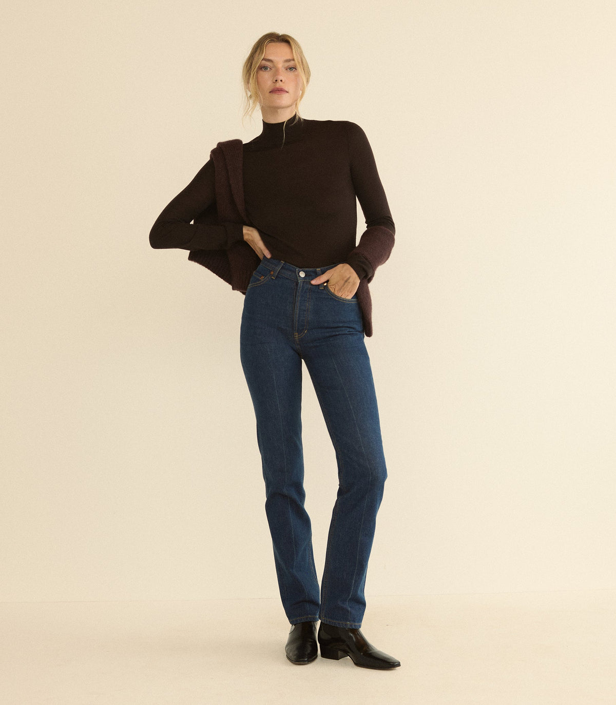 ONDINE JEAN -- CAVALAIRE DARK WASH