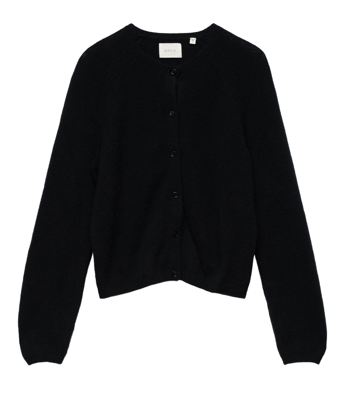PEROLINE CASHMERE CARDIGAN -- BLACK