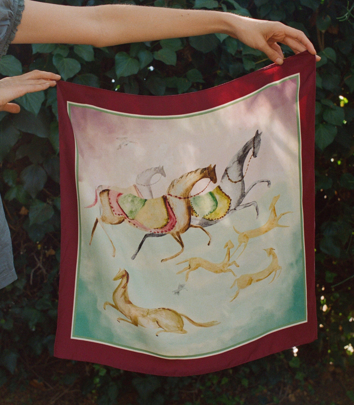 PETIT PENNY BANDANA -- GALLOPS FOULARD