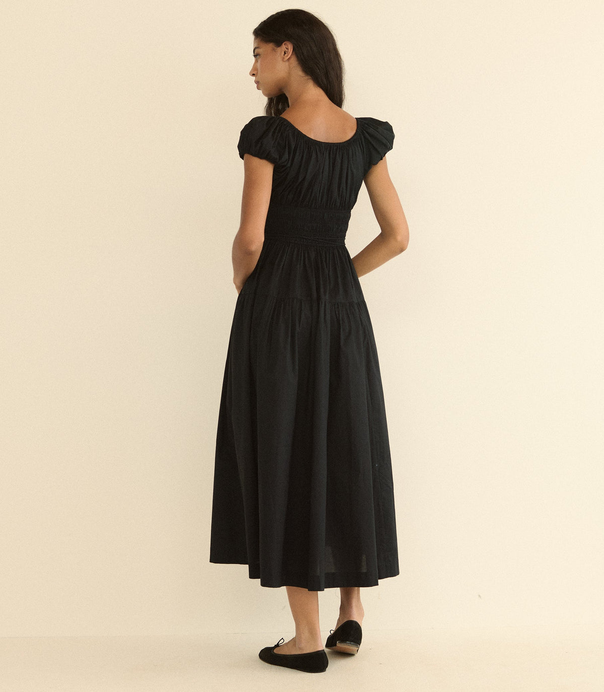 QUINELLE DRESS -- BLACK