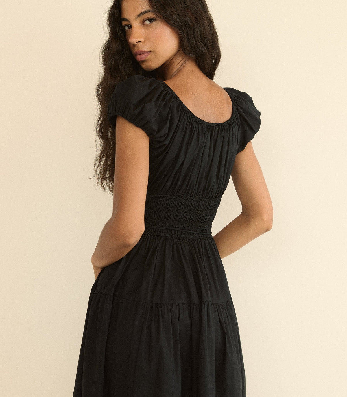 QUINELLE DRESS -- BLACK