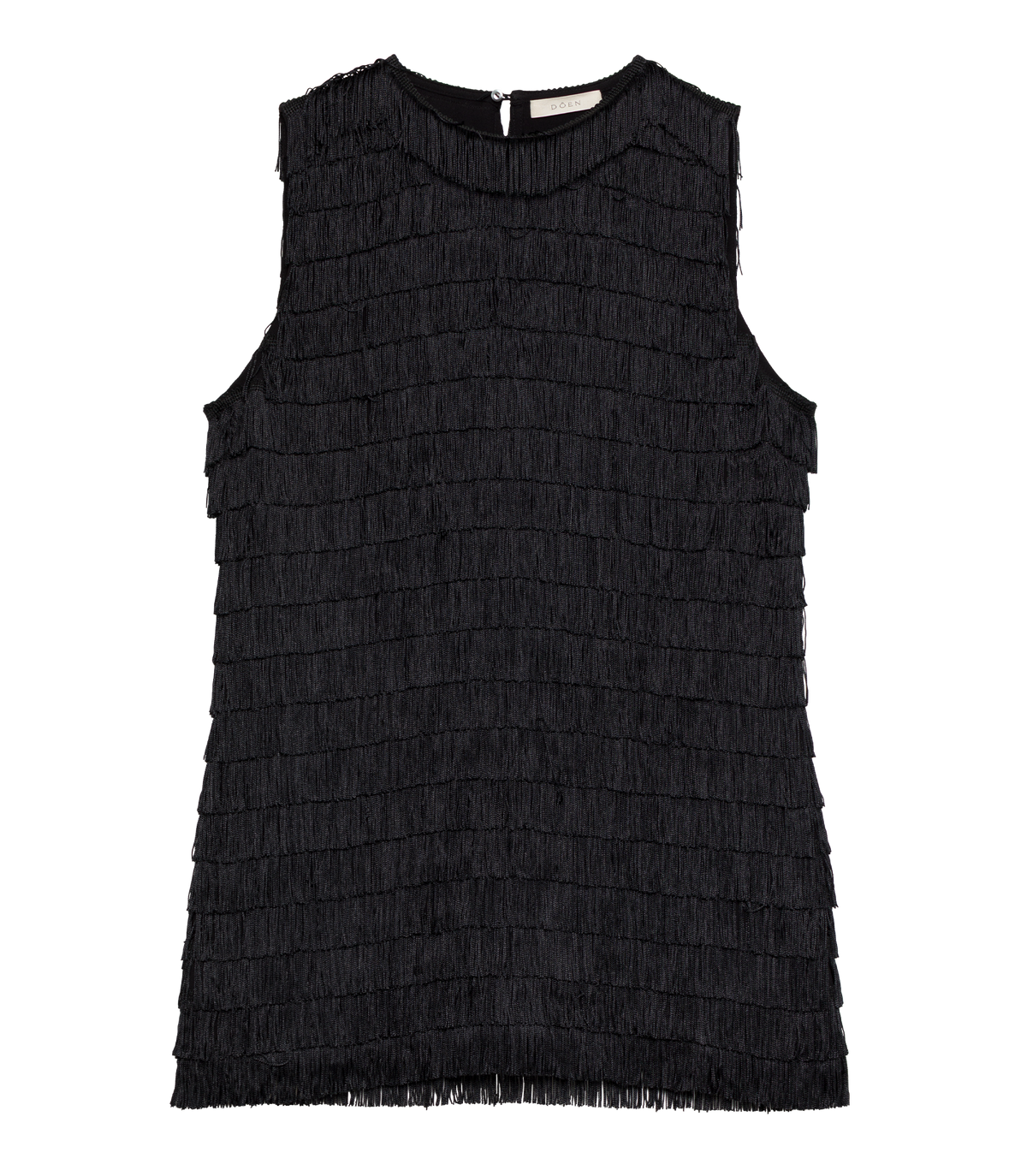 SOIRÉE TUNIC TOP -- BLACK