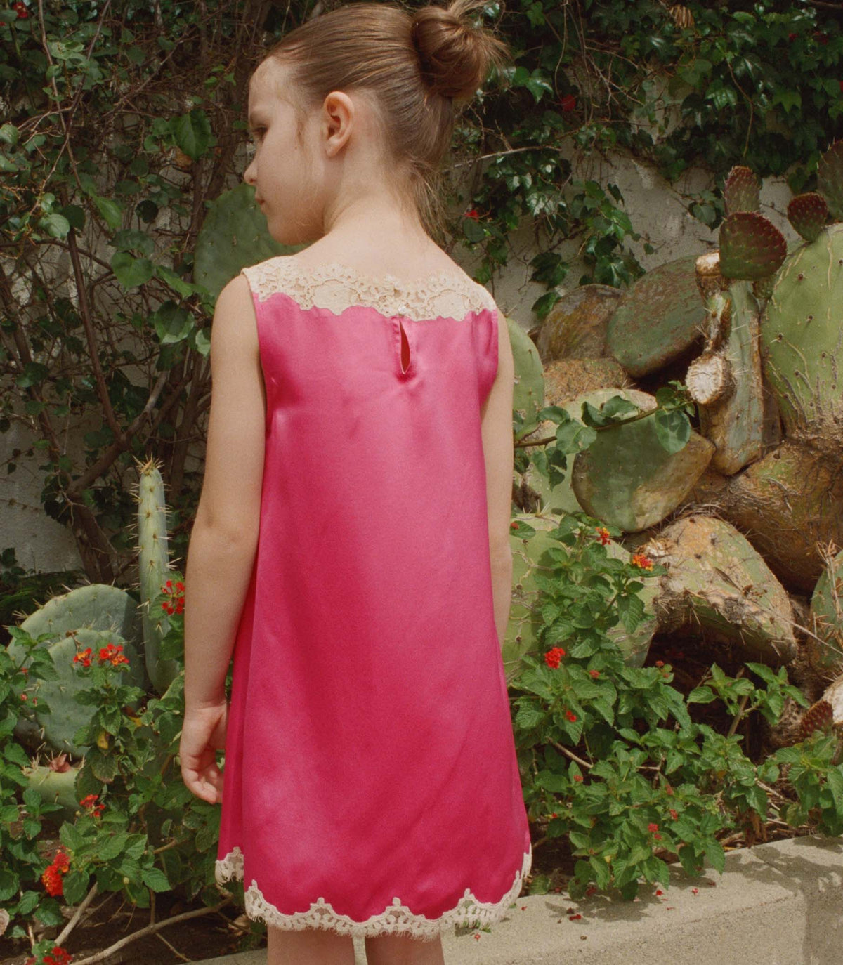 VIVETTE DRESS -- MAGENTA