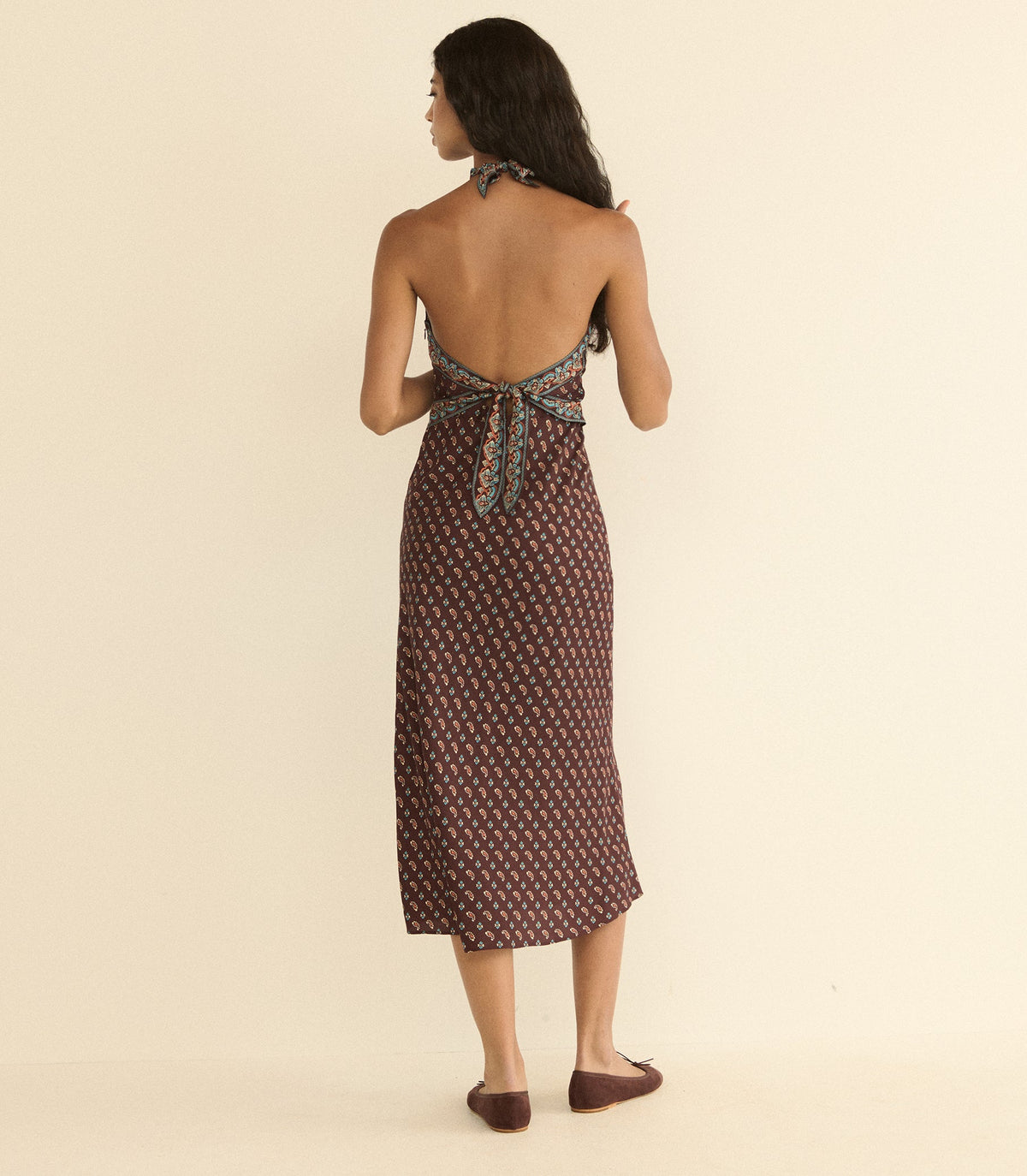 ZILDA DRESS -- DEAUVILLE PAISLEY